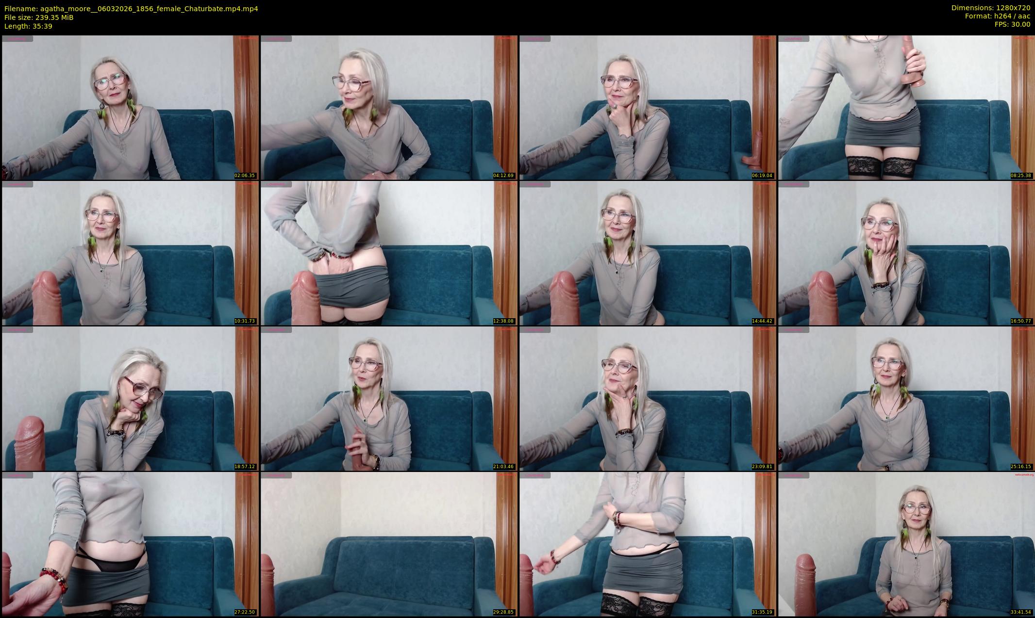 agatha_moore_ — 36 minute Chaturbate female cam show recording, 720p, Mar 6, 2026