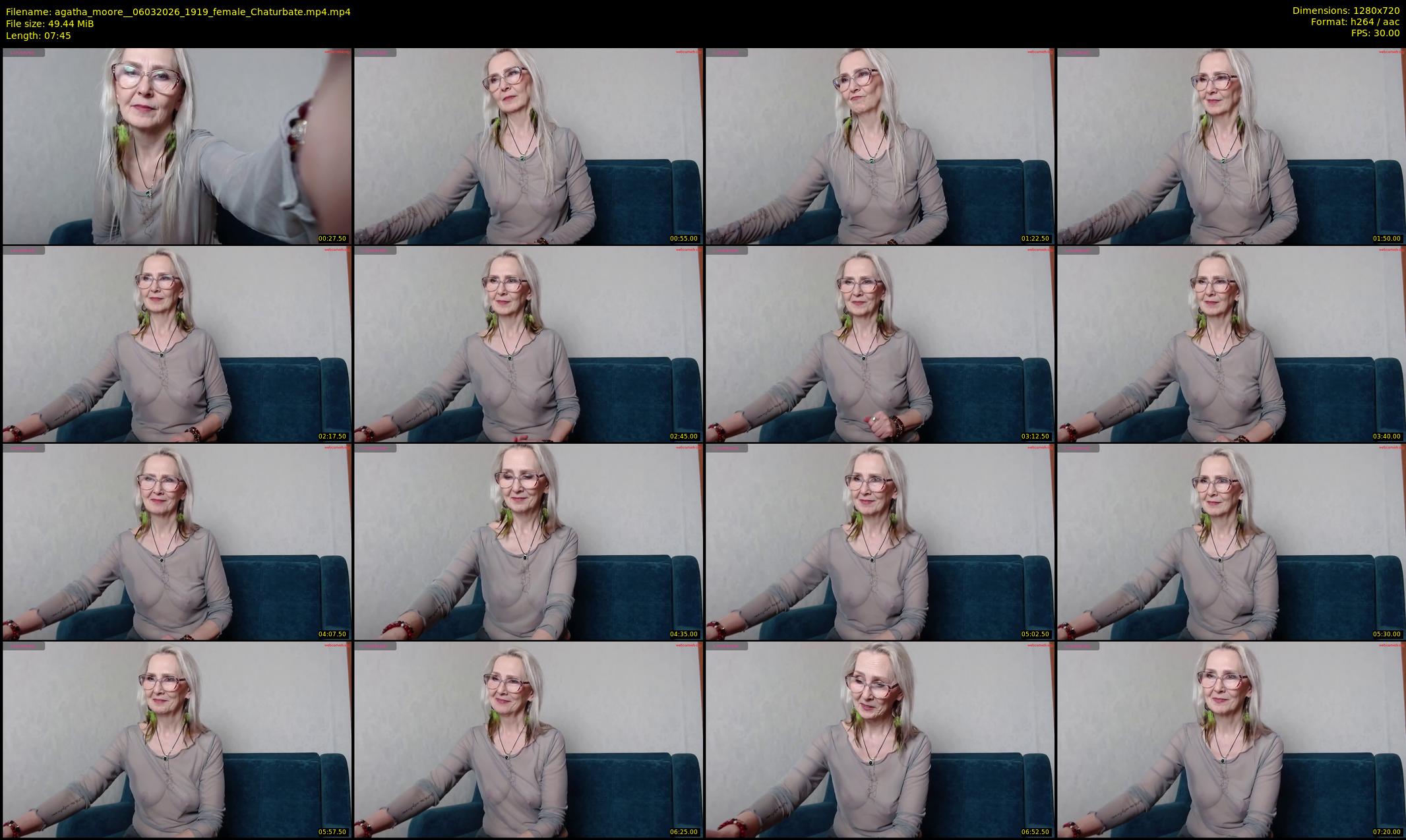 agatha_moore_ — 8 minute Chaturbate female cam show recording, 720p, Mar 6, 2026