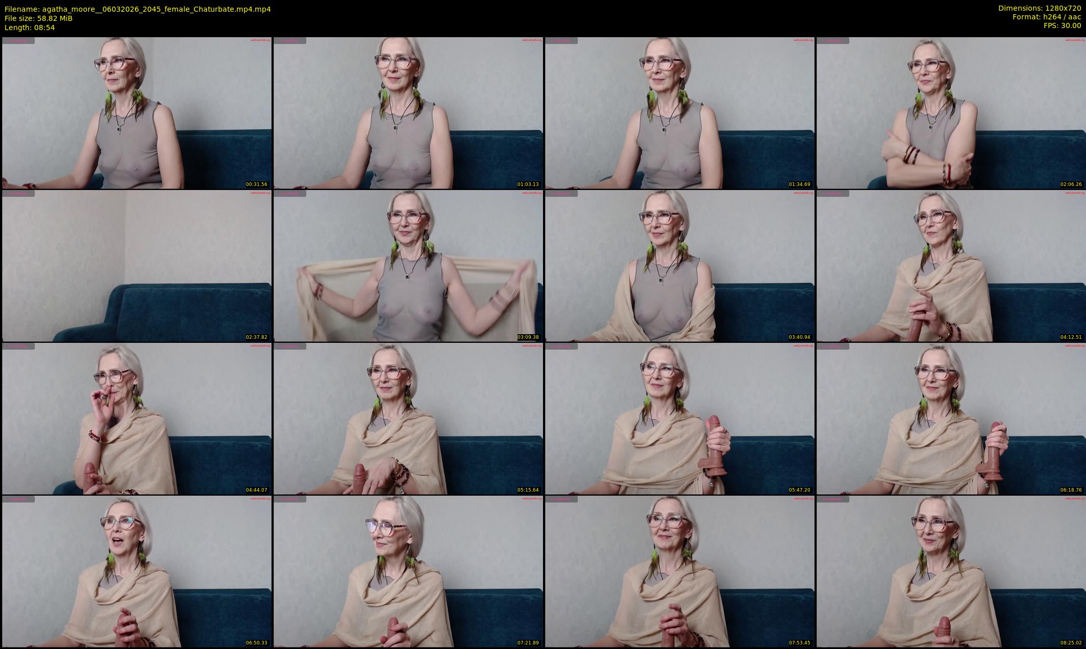 agatha_moore_ — 9 minute Chaturbate female cam show recording, 720p, Mar 6, 2026
