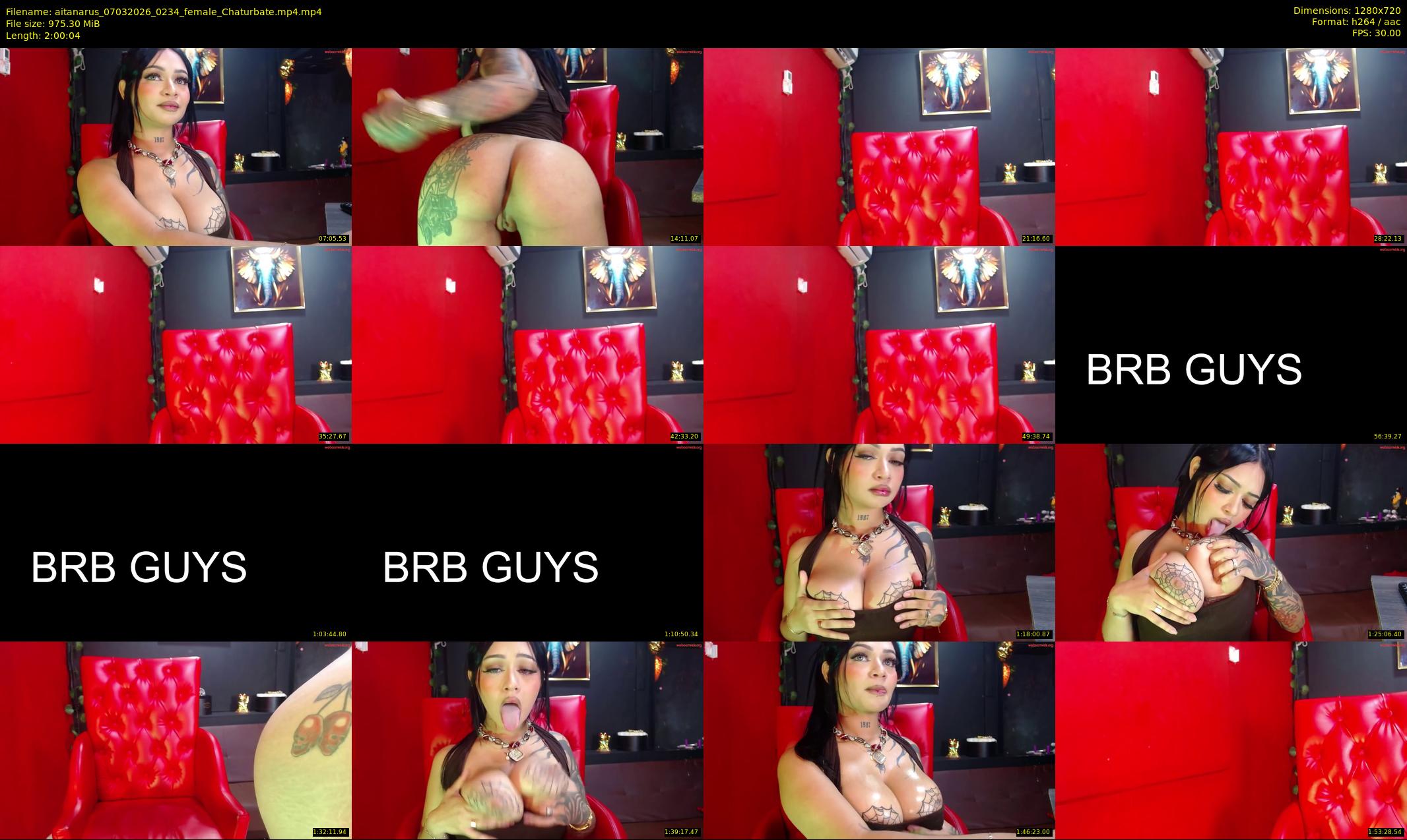aitanarus — 121 minute Chaturbate female cam show recording, 720p, Mar 7, 2026