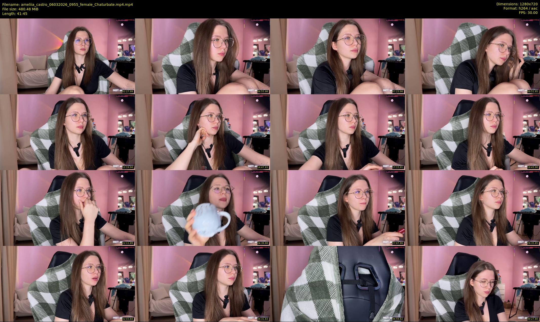 ameliia_castro — 42 minute Chaturbate female cam show recording, 720p, Mar 6, 2026