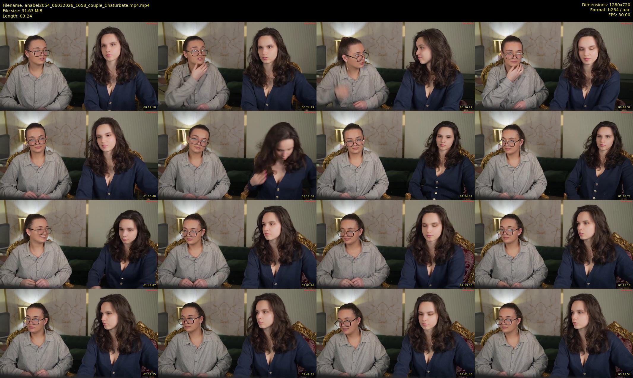 anabel2054 — 4 minute Chaturbate female cam show recording, 720p, Mar 6, 2026