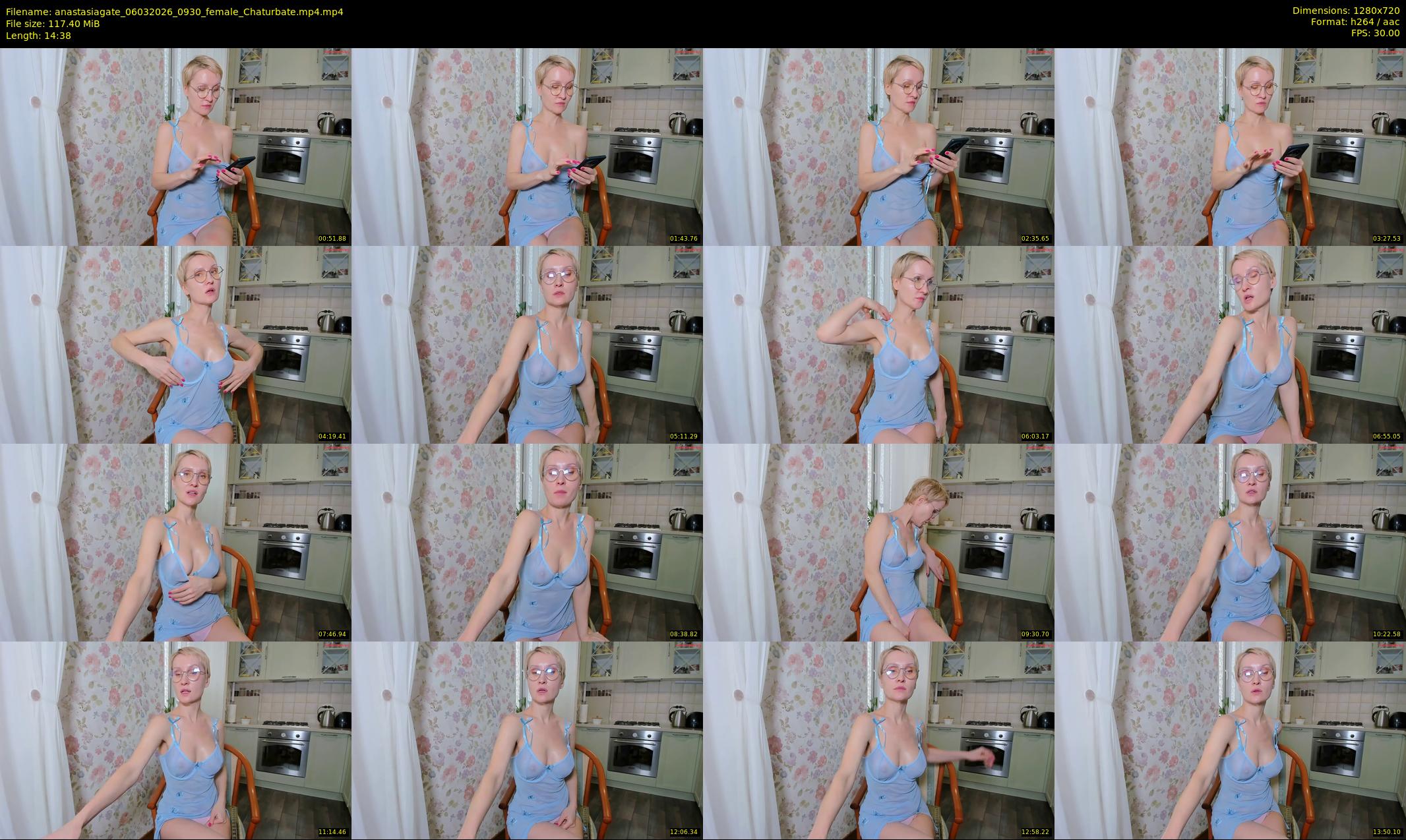 anastasiagate — 15 minute Chaturbate female cam show recording, 720p, Mar 6, 2026