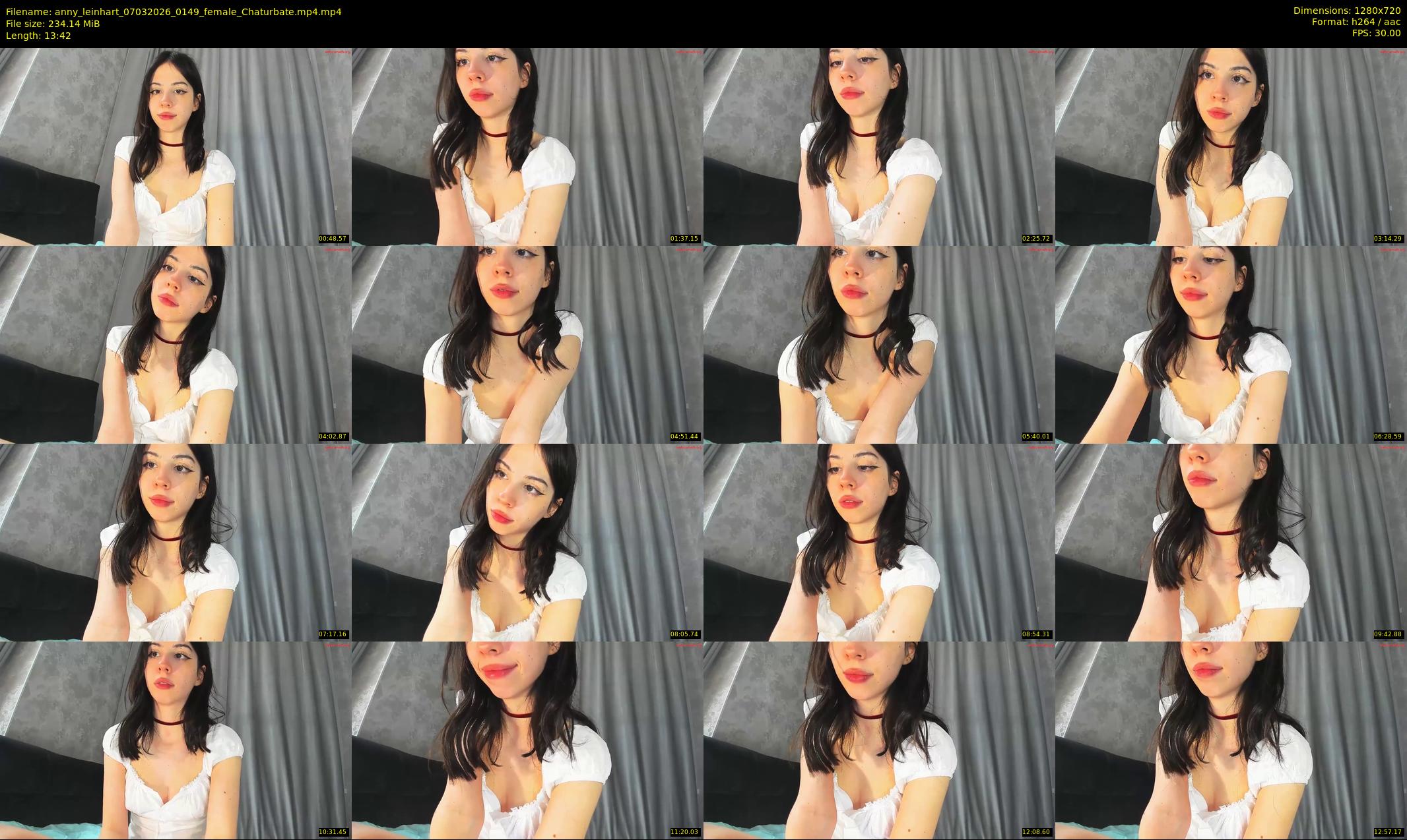 anny_leinhart — 14 minute Chaturbate female cam show recording, 720p, Mar 7, 2026
