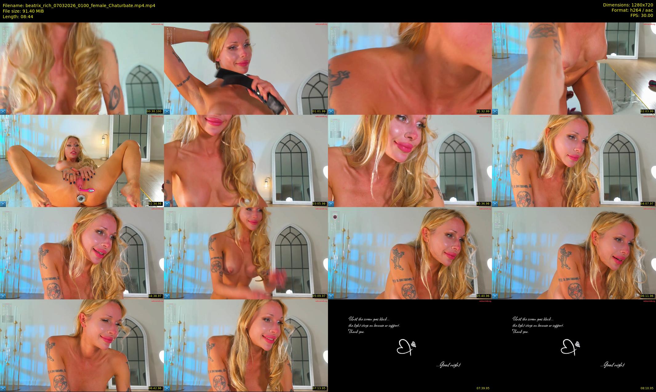 beatrix_rich — 9 minute Chaturbate female cam show recording, 720p, Mar 7, 2026