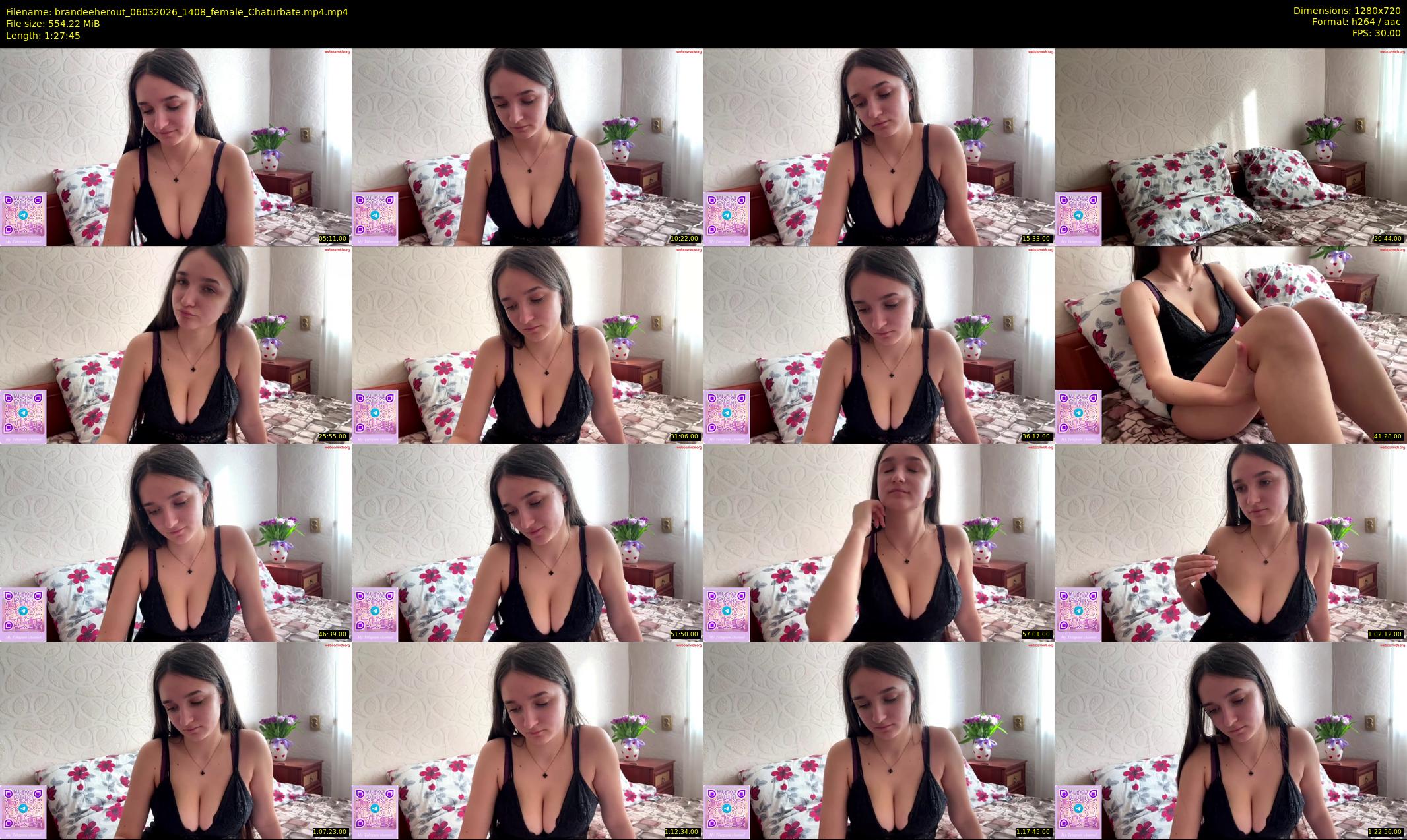 brandeeherout — 88 minute Chaturbate female cam show recording, 720p, Mar 6, 2026