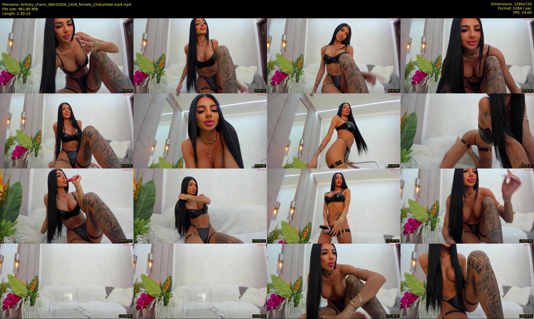 britney_charm — 111 minute Chaturbate female cam show recording, 720p, Mar 6, 2026