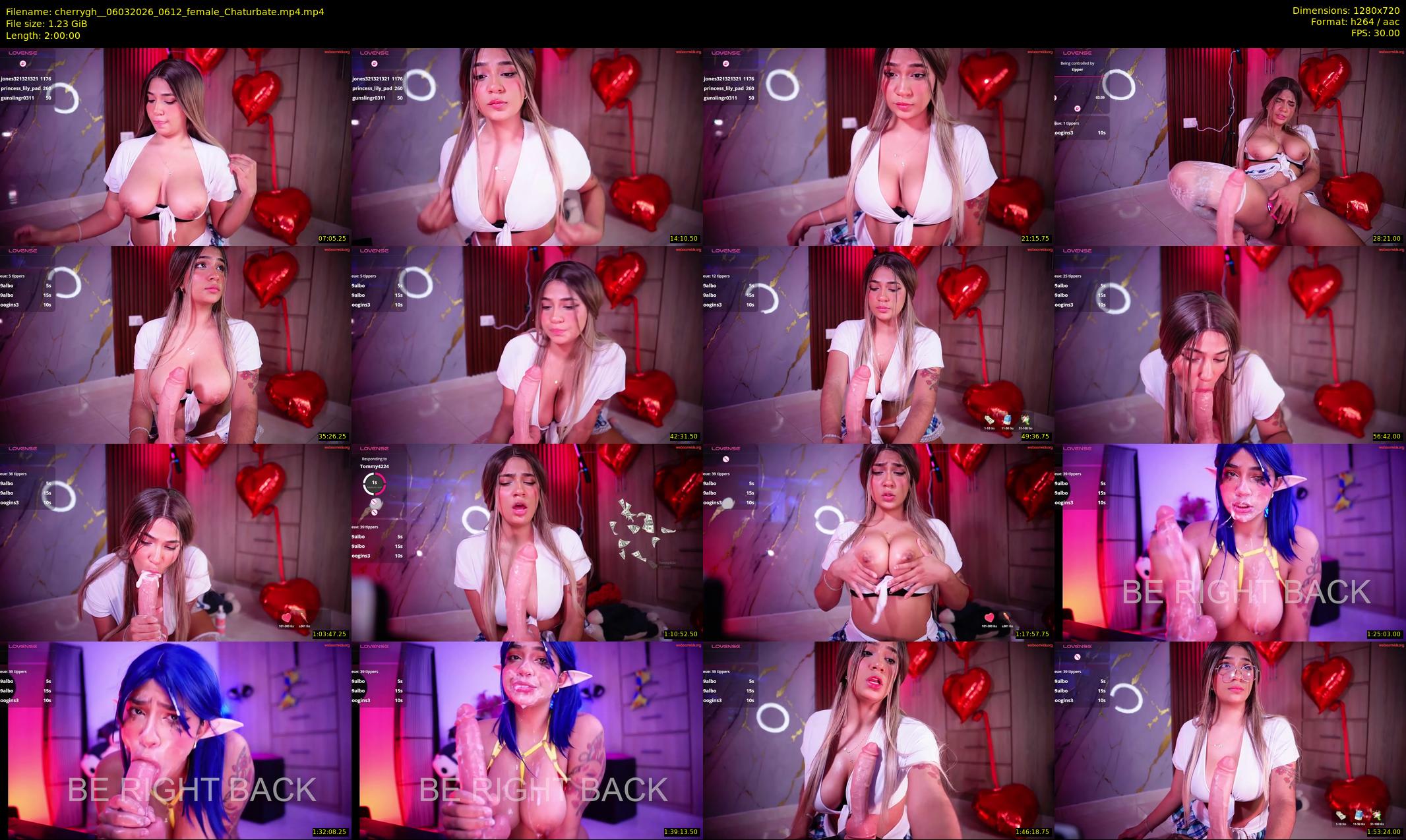 cherrygh_ — 120 minute Chaturbate female cam show recording, 720p, Mar 6, 2026