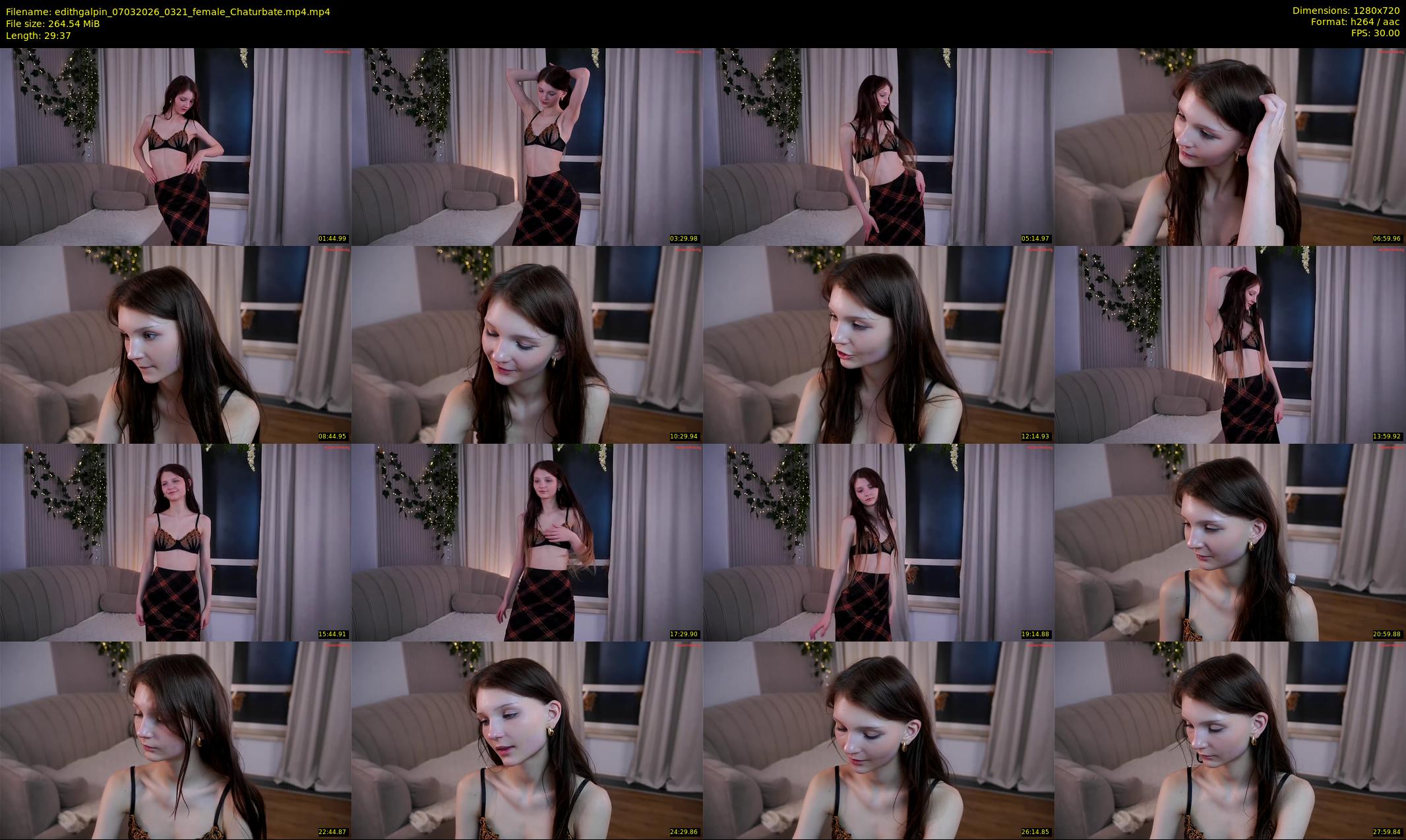 edithgalpin — 30 minute Chaturbate female cam show recording, 720p, Mar 7, 2026