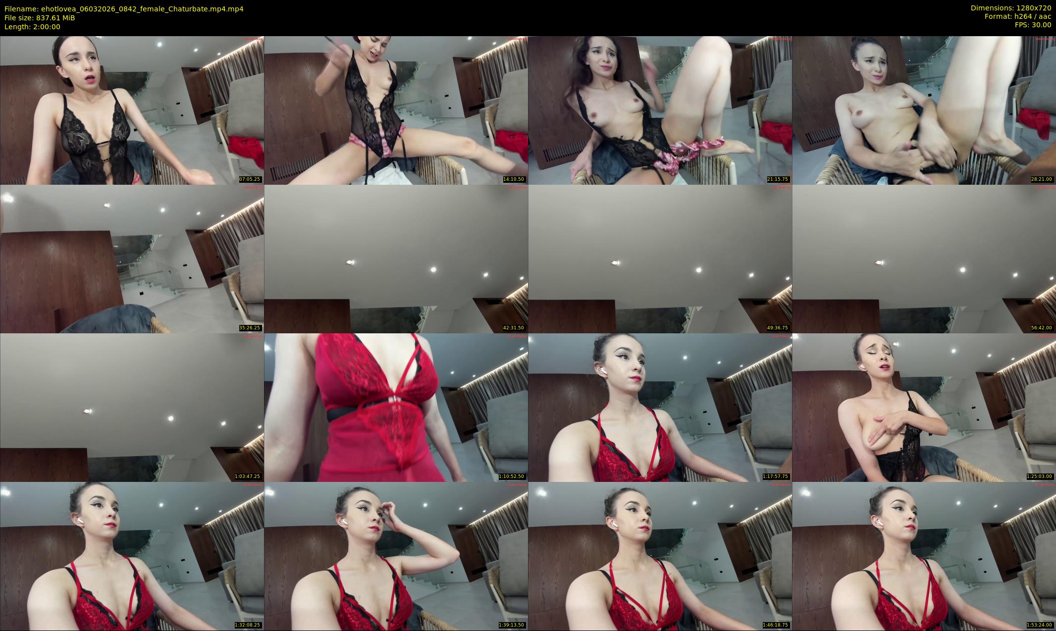 ehotlovea — 120 minute Chaturbate female cam show recording, 720p, Mar 6, 2026