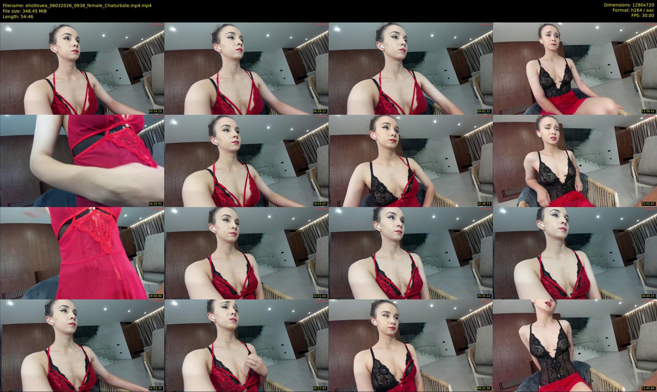 ehotlovea — 55 minute Chaturbate female cam show recording, 720p, Mar 6, 2026