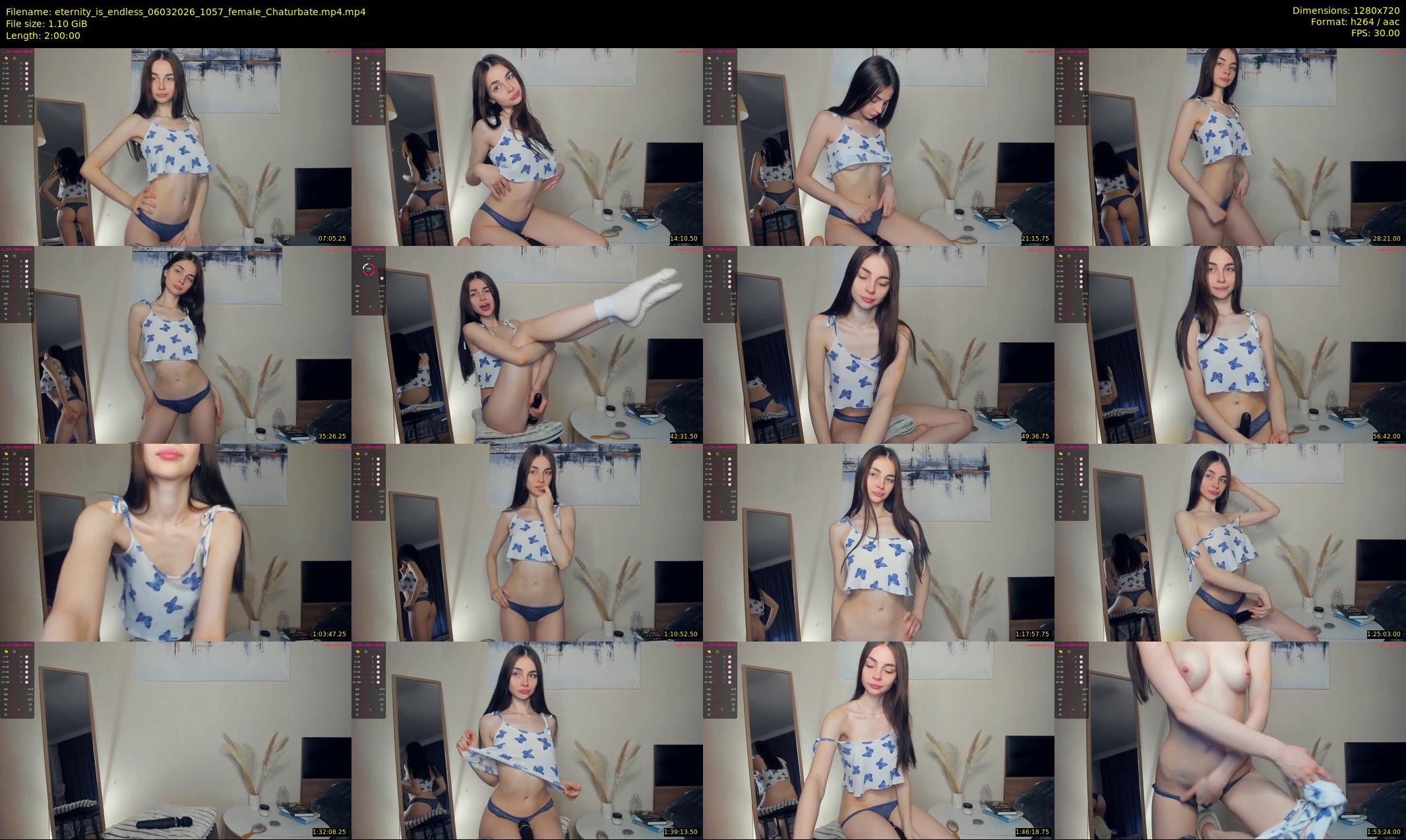 eternity_is_endless — 120 minute Chaturbate female cam show recording, 720p, Mar 6, 2026