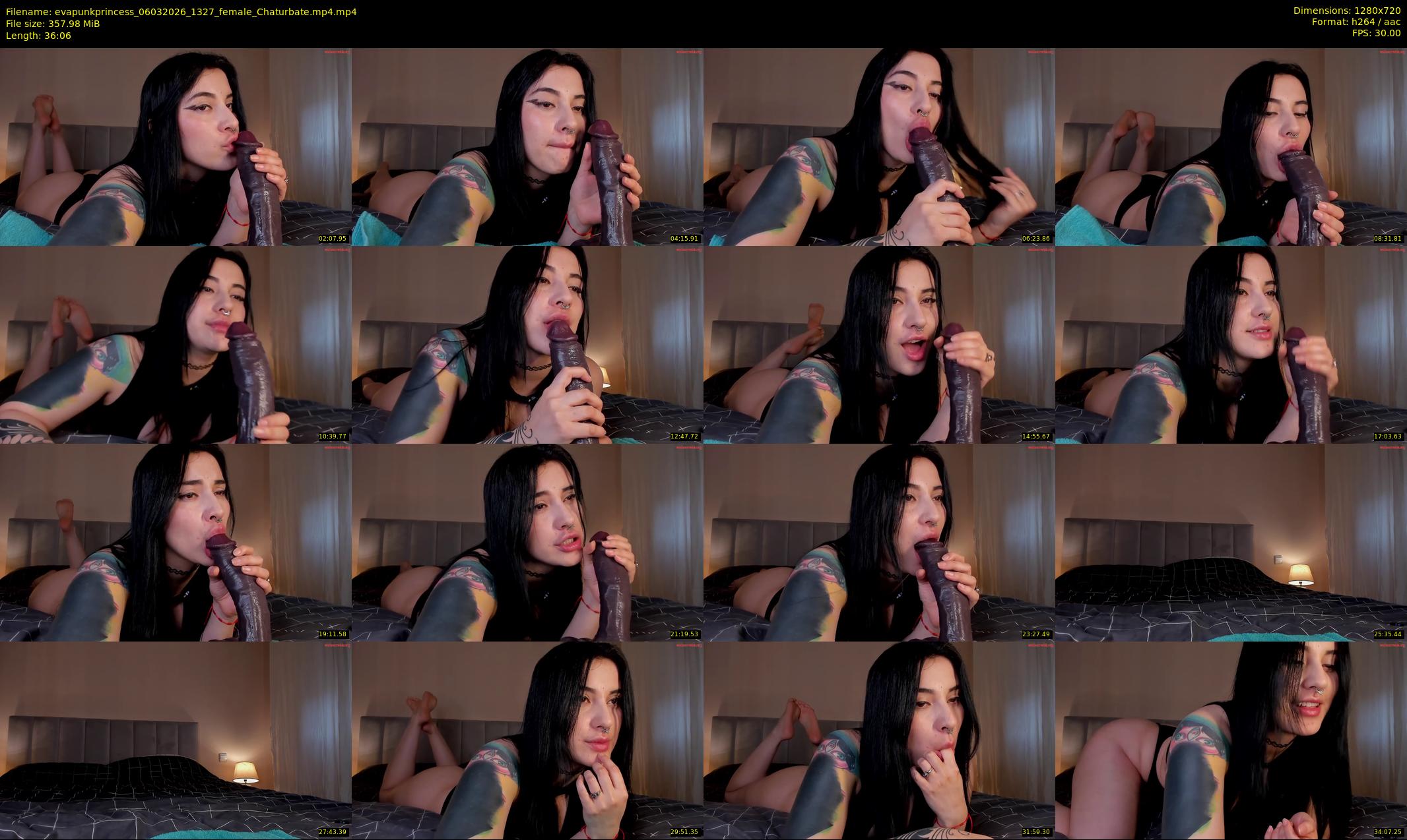 evapunkprincess — 37 minute Chaturbate female cam show recording, 720p, Mar 6, 2026