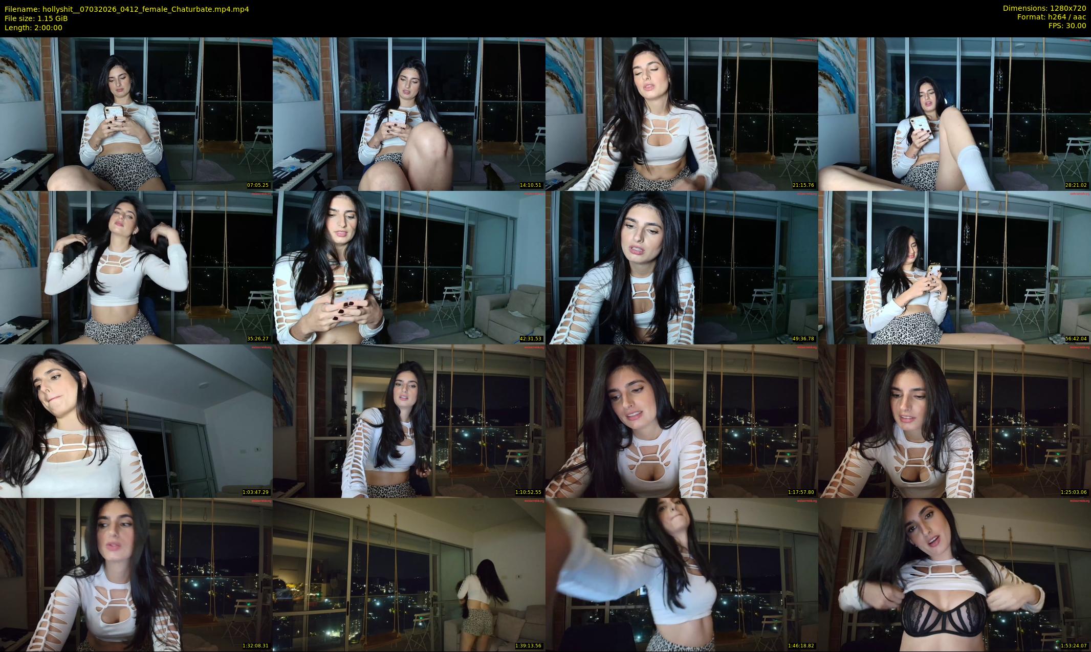 hollyshit_ — 120 minute Chaturbate female cam show recording, 720p, Mar 7, 2026