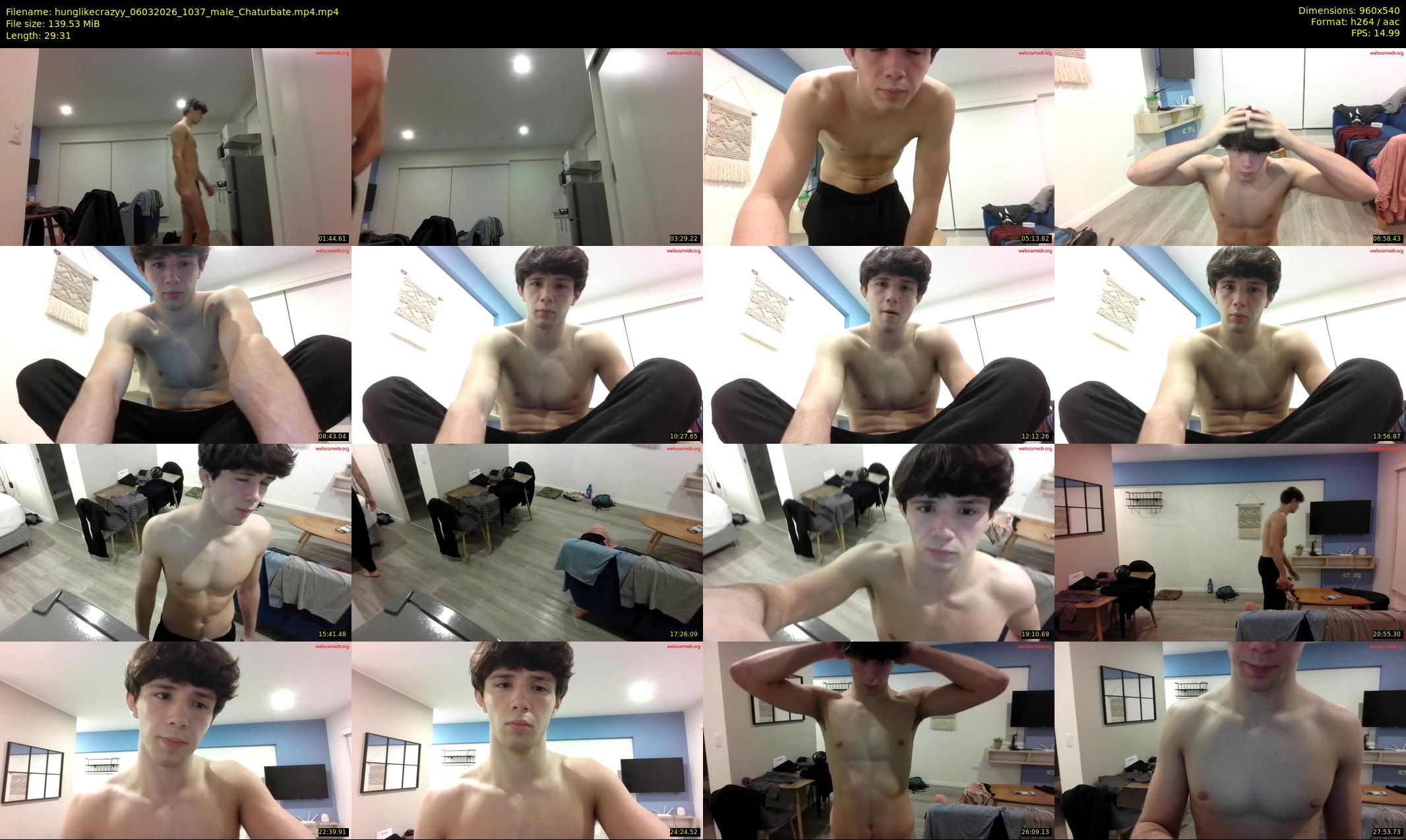 hunglikecrazyy — 30 minute Chaturbate male cam show recording, 480p, Mar 6, 2026