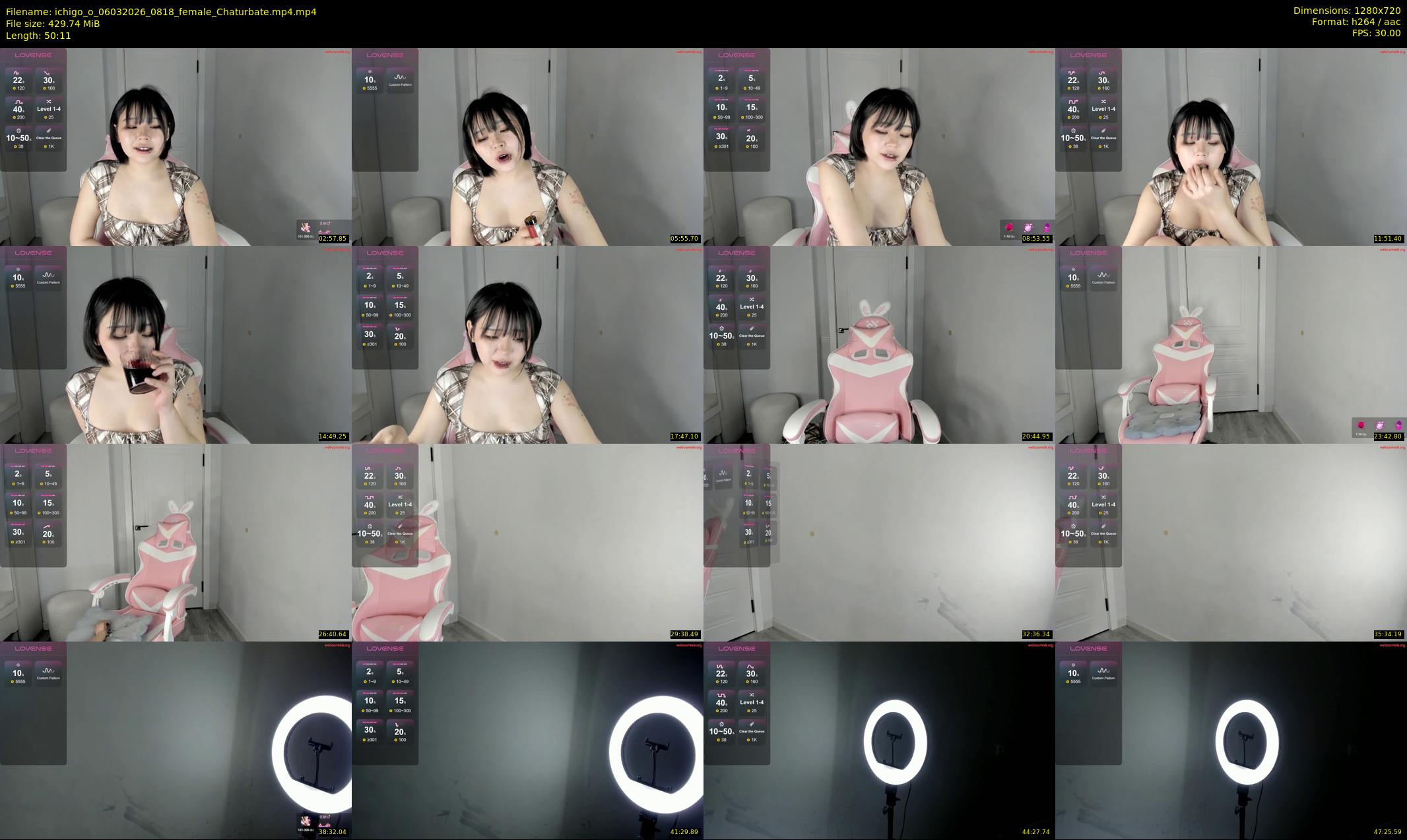 ichigo_o — 51 minute Chaturbate female cam show recording, 720p, Mar 6, 2026