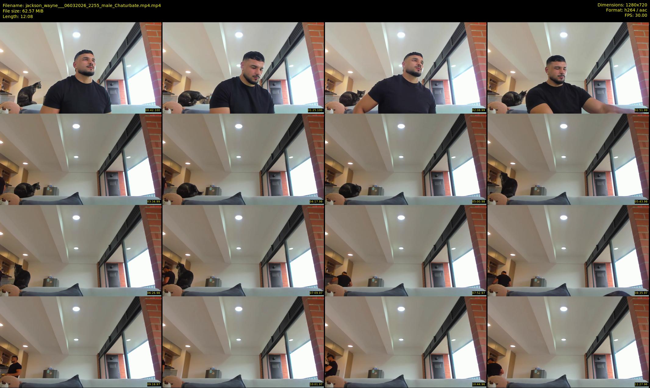 jackson_wayne__ — 13 minute Chaturbate male cam show recording, 720p, Mar 6, 2026