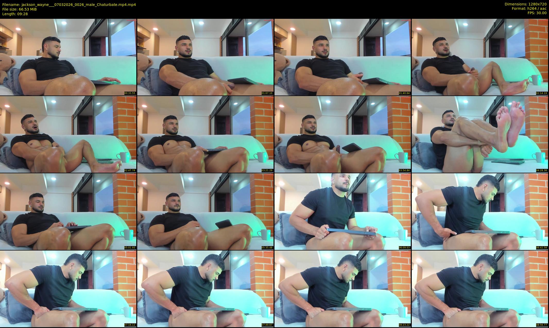 jackson_wayne__ — 10 minute Chaturbate male cam show recording, 720p, Mar 7, 2026