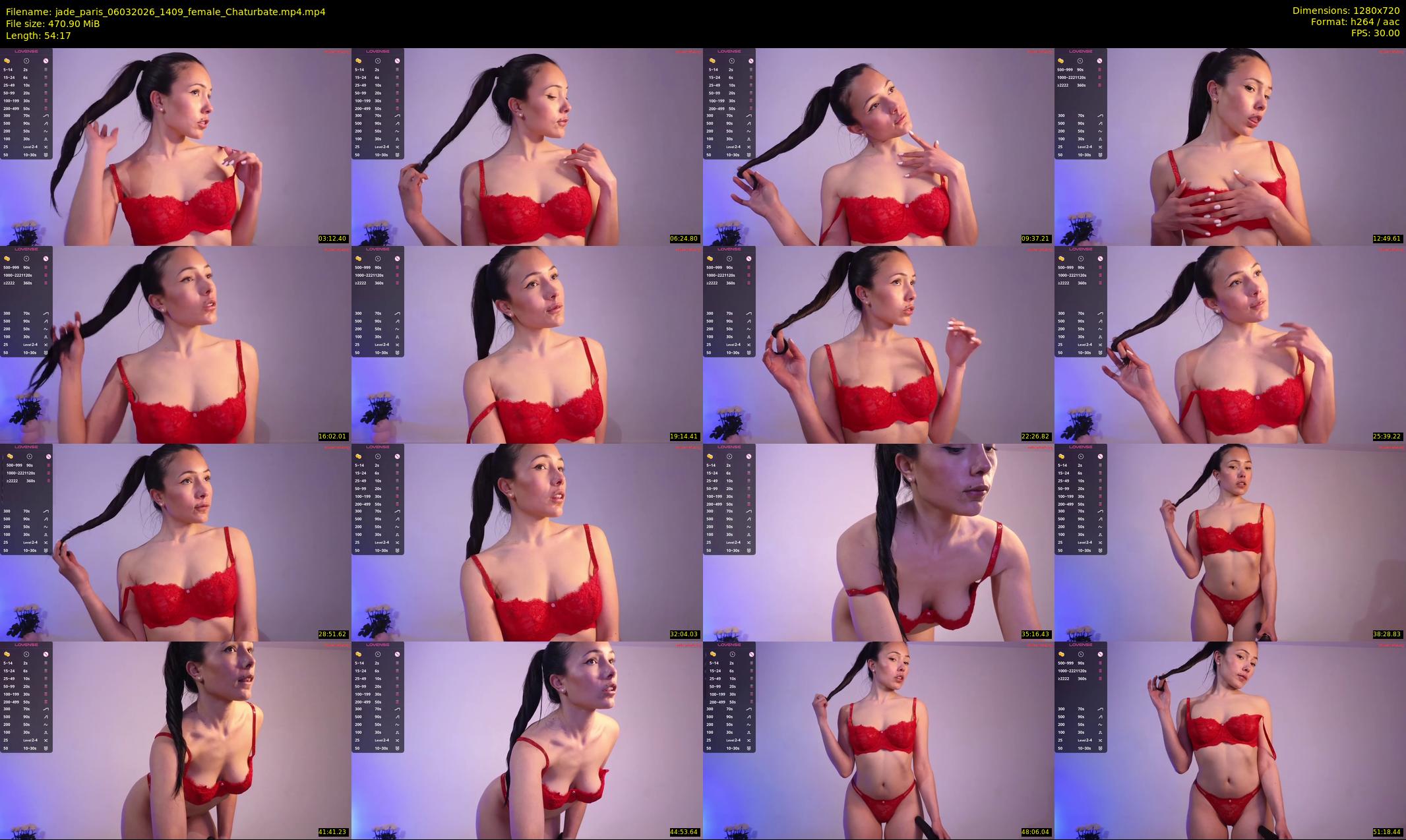 jade_paris — 55 minute Chaturbate female cam show recording, 720p, Mar 6, 2026