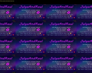 julyaandraul — 3 minute Chaturbate couple cam show recording, 720p, Mar 7, 2026