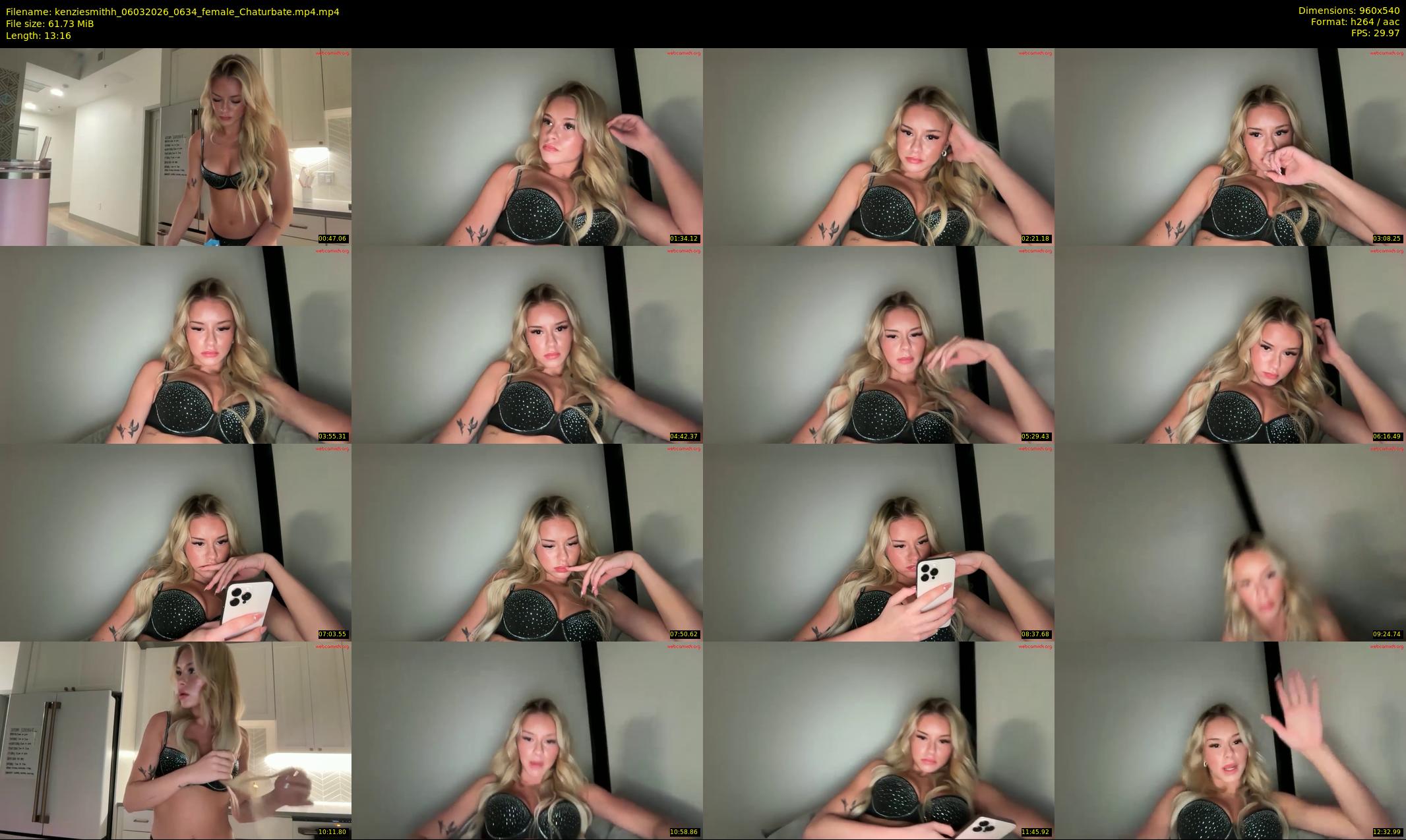 kenziesmithh — 14 minute Chaturbate female cam show recording, 480p, Mar 6, 2026