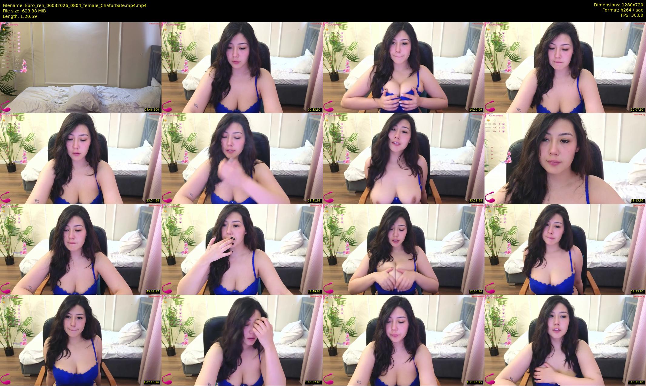 kuro_ren — 81 minute Chaturbate female cam show recording, 720p, Mar 6, 2026