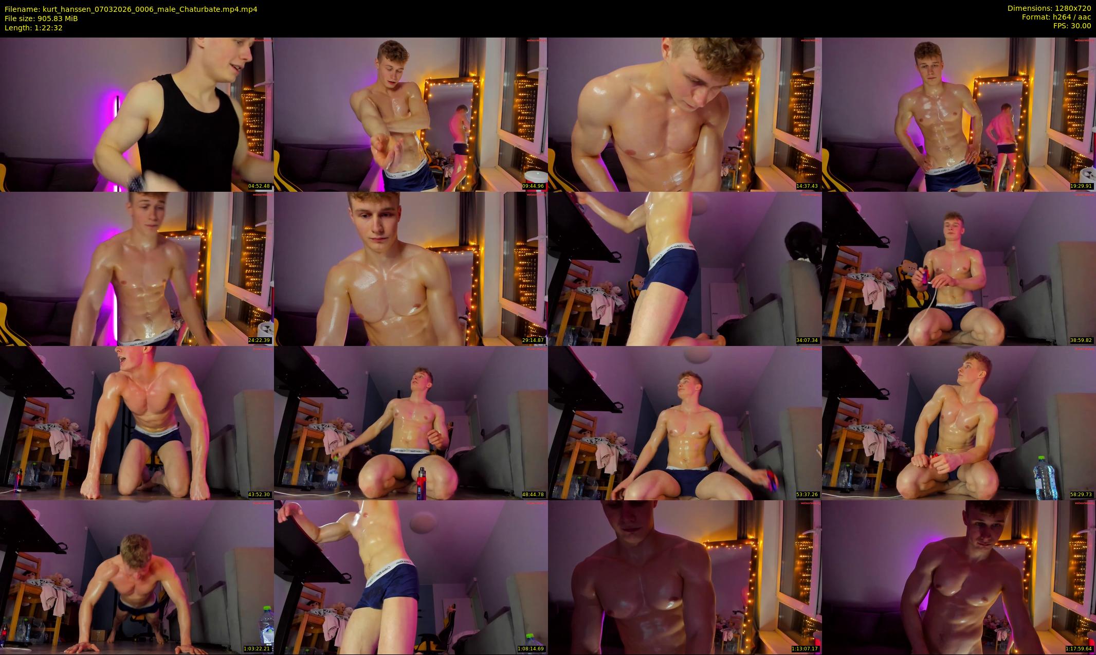 kurt_hanssen — 83 minute Chaturbate male cam show recording, 720p, Mar 7, 2026