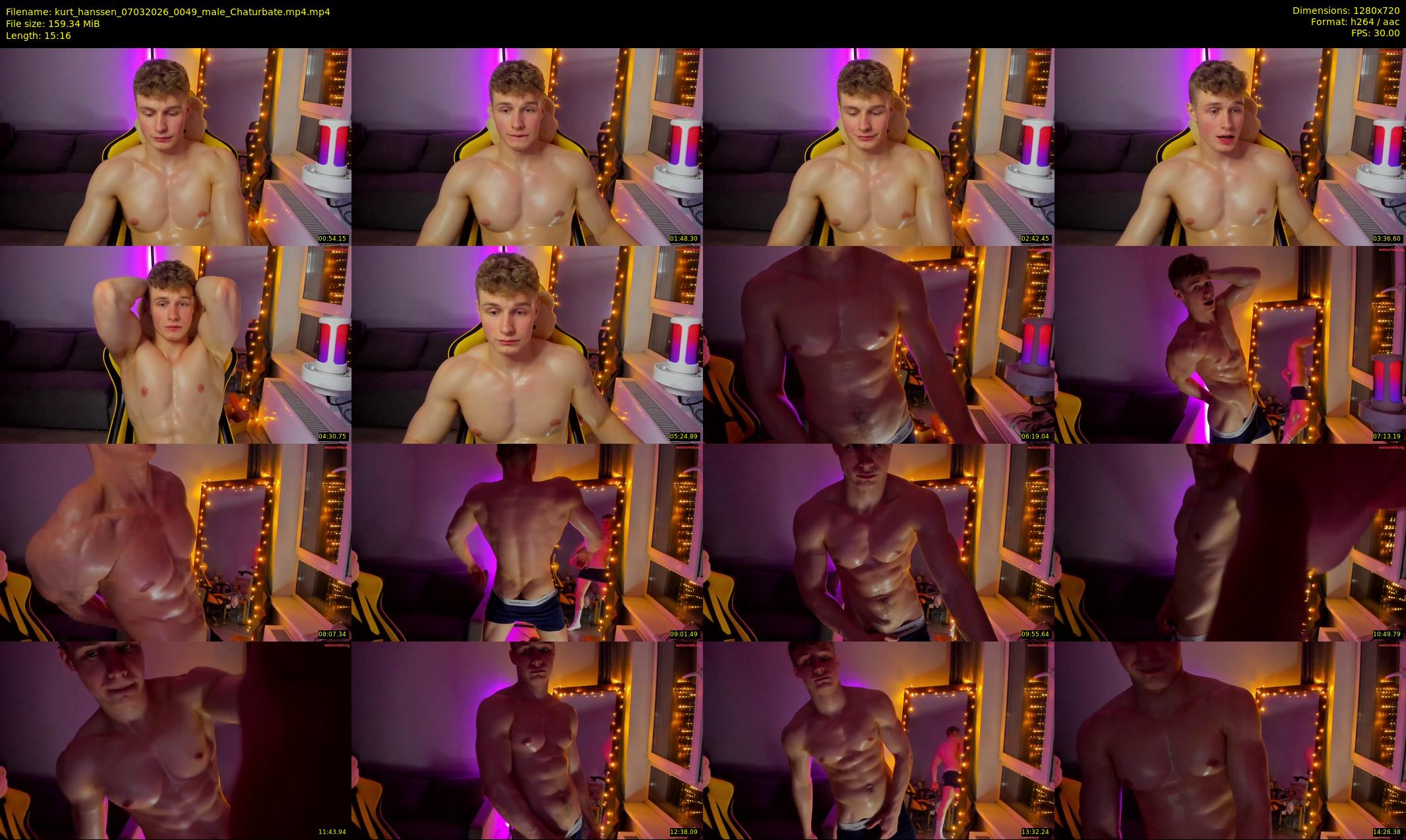kurt_hanssen — 16 minute Chaturbate male cam show recording, 720p, Mar 7, 2026