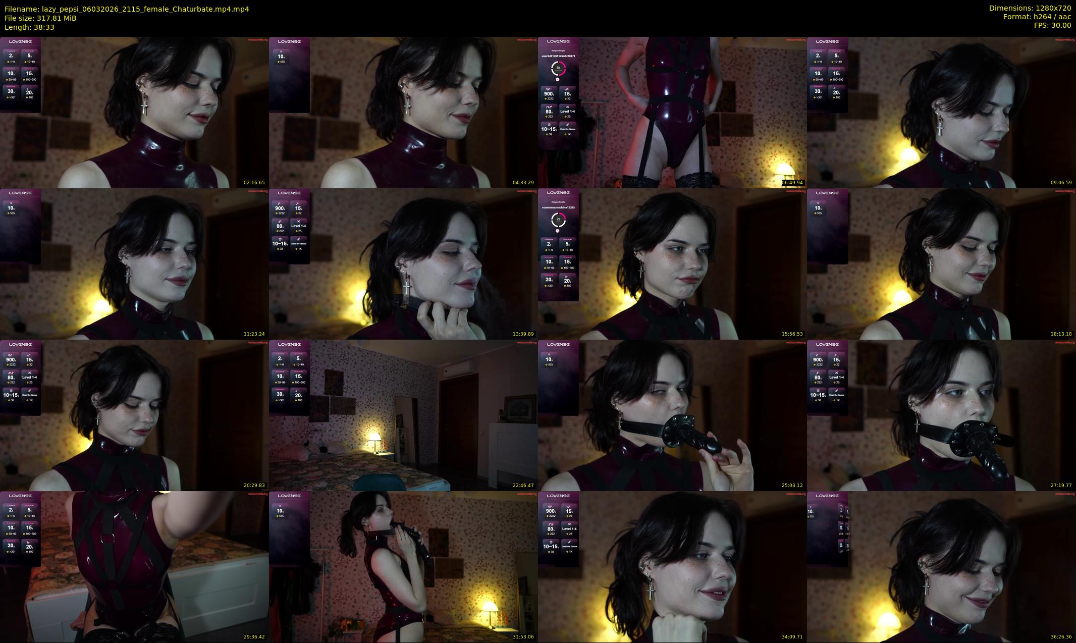 lazy_pepsi — 39 minute Chaturbate female cam show recording, 720p, Mar 6, 2026
