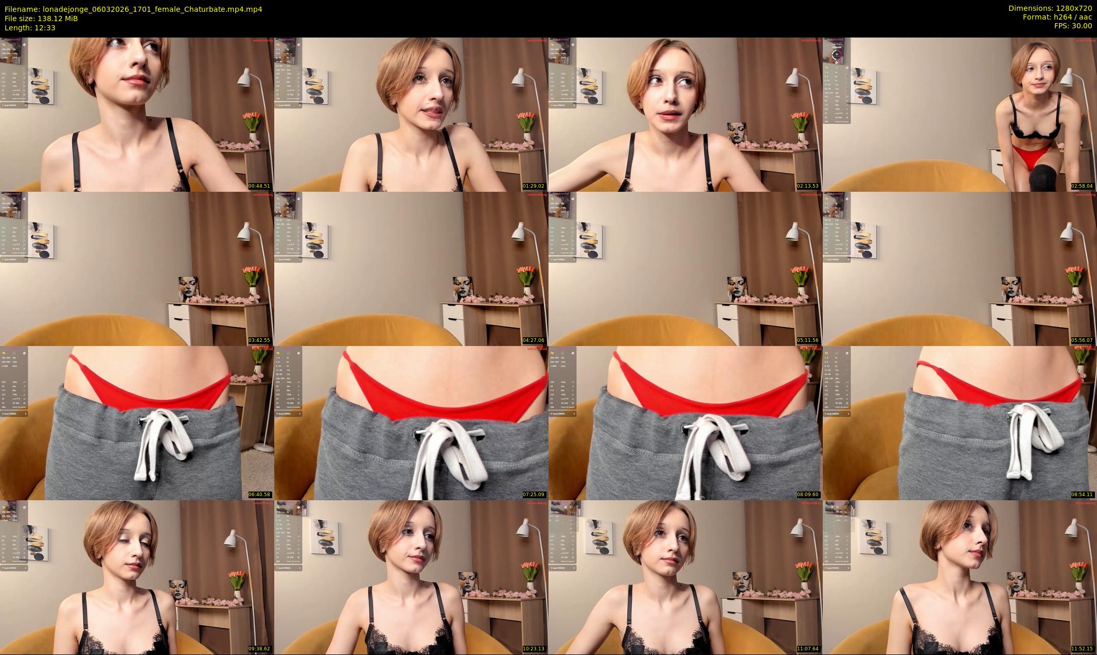 lonadejonge — 13 minute Chaturbate female cam show recording, 720p, Mar 6, 2026