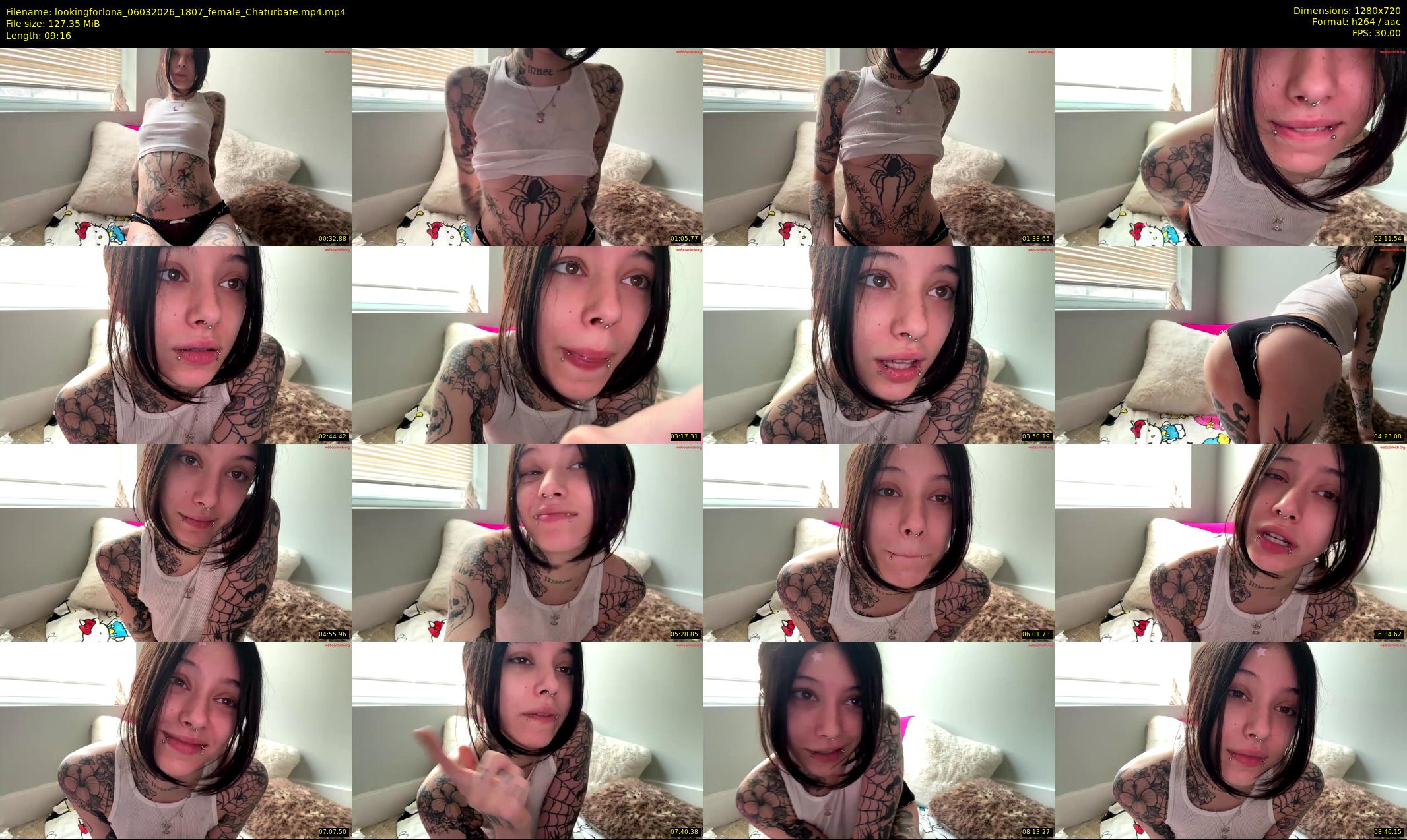 lookingforlona — 10 minute Chaturbate female cam show recording, 720p, Mar 6, 2026