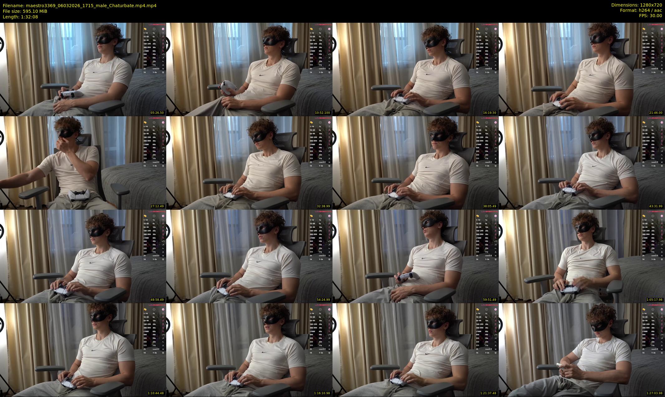 maestro3369 — 93 minute Chaturbate male cam show recording, 720p, Mar 6, 2026