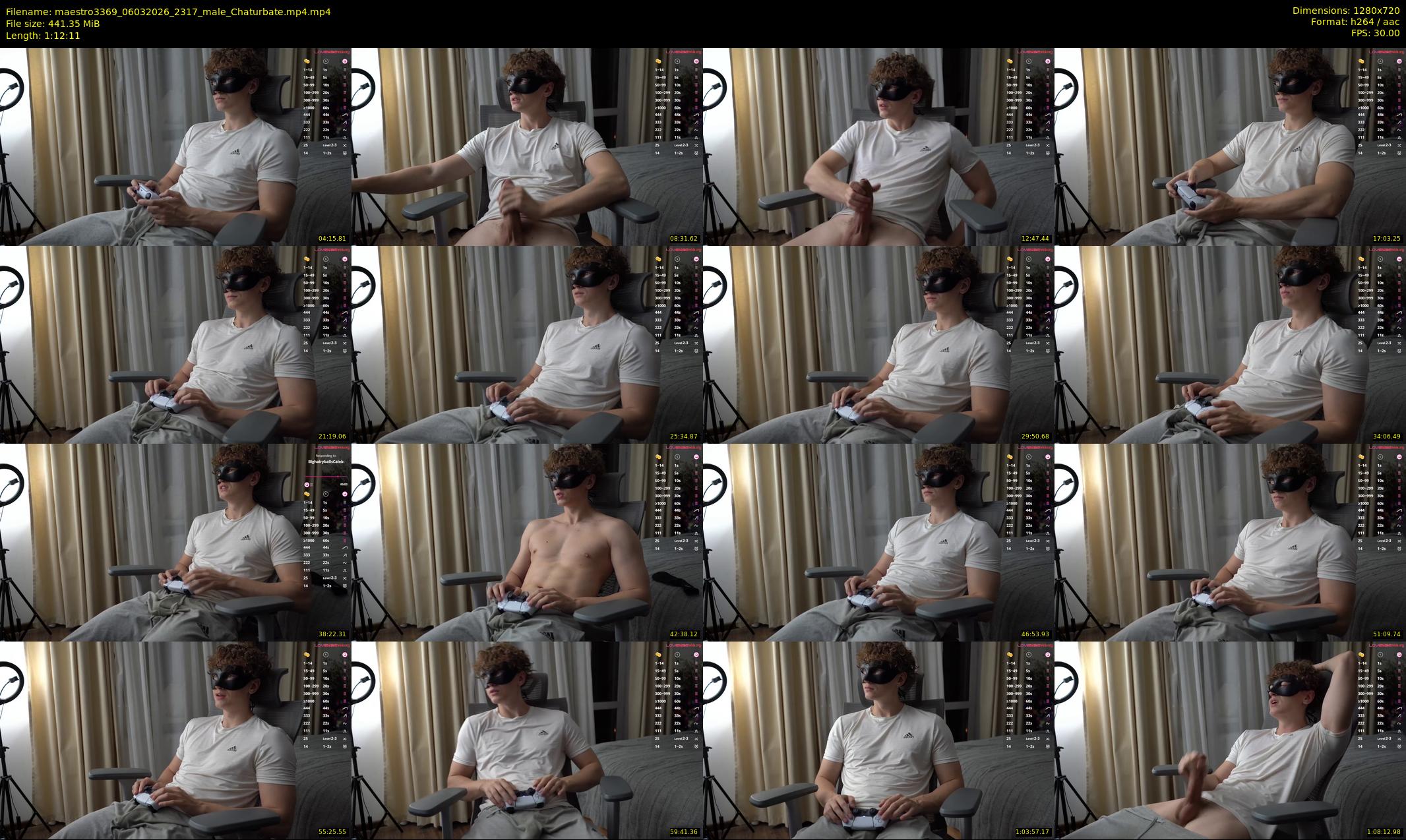 maestro3369 — 73 minute Chaturbate male cam show recording, 720p, Mar 6, 2026