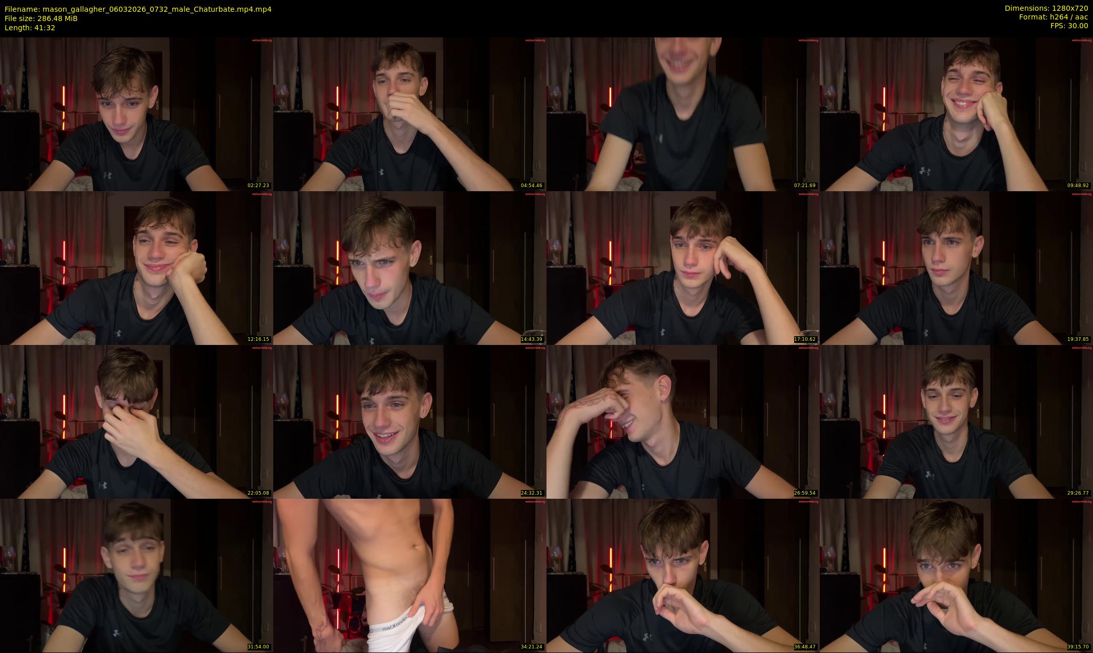 mason_gallagher — 42 minute Chaturbate male cam show recording, 720p, Mar 6, 2026