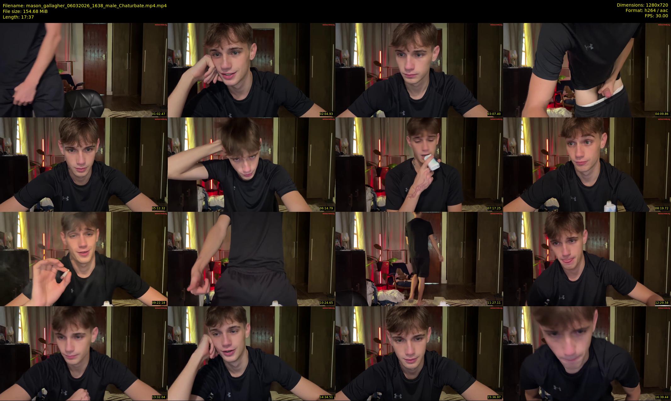 mason_gallagher — 18 minute Chaturbate male cam show recording, 720p, Mar 6, 2026