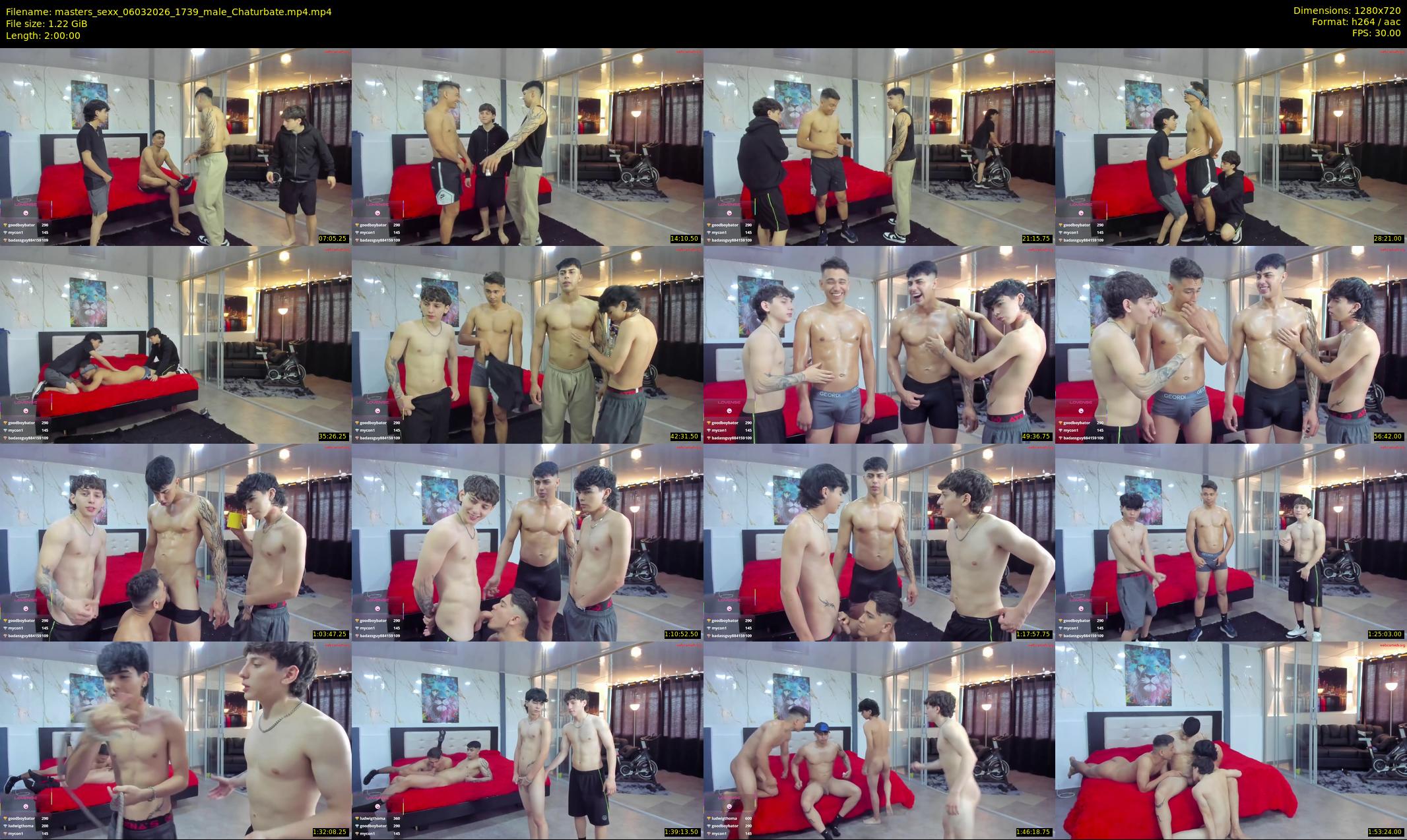 masters_sexx — 120 minute Chaturbate male cam show recording, 720p, Mar 6, 2026
