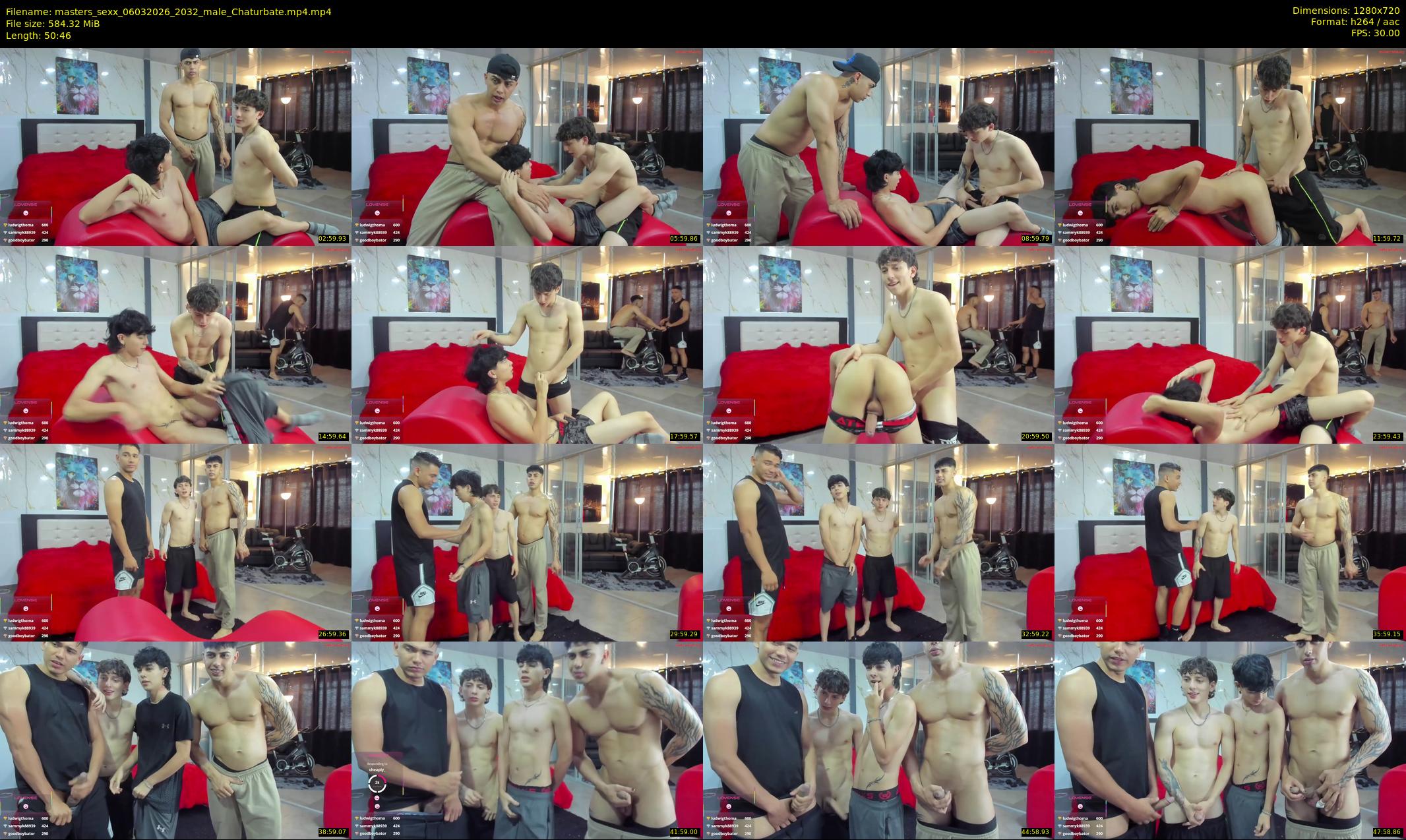 masters_sexx — 51 minute Chaturbate male cam show recording, 720p, Mar 6, 2026