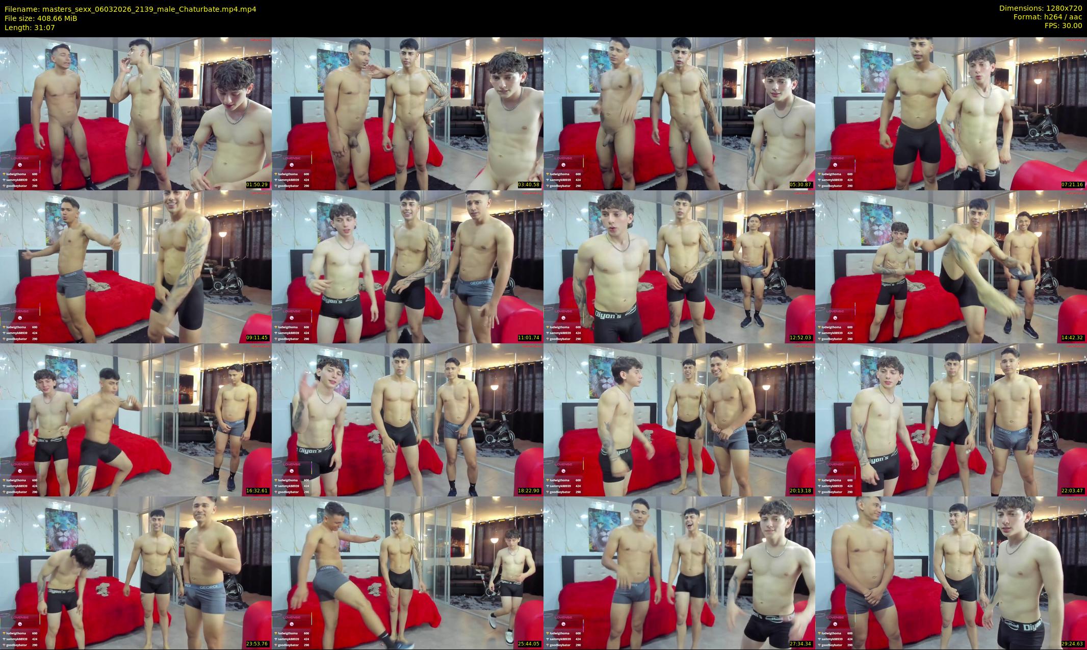 masters_sexx — 32 minute Chaturbate male cam show recording, 720p, Mar 6, 2026