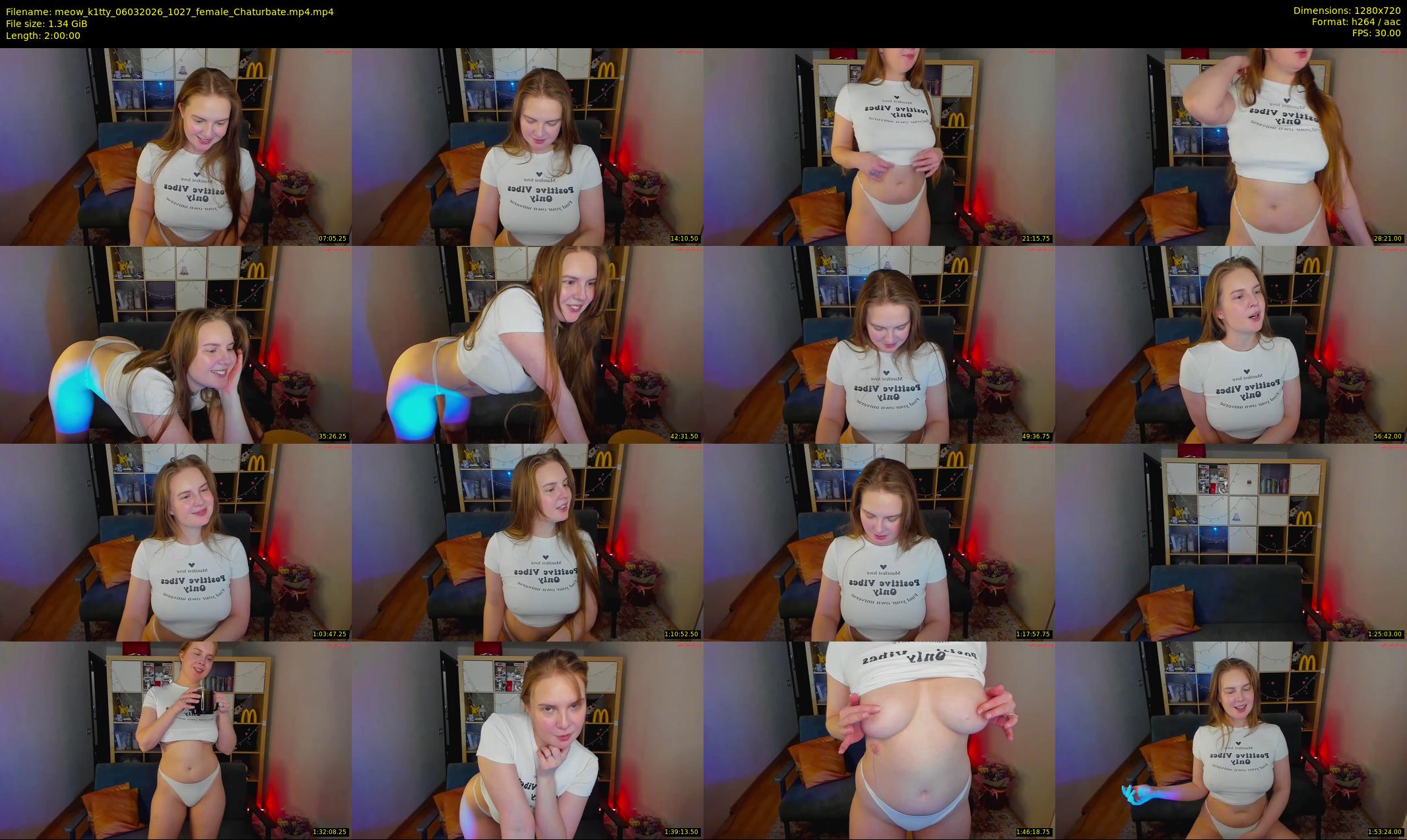 meow_k1tty — 120 minute Chaturbate female cam show recording, 720p, Mar 6, 2026