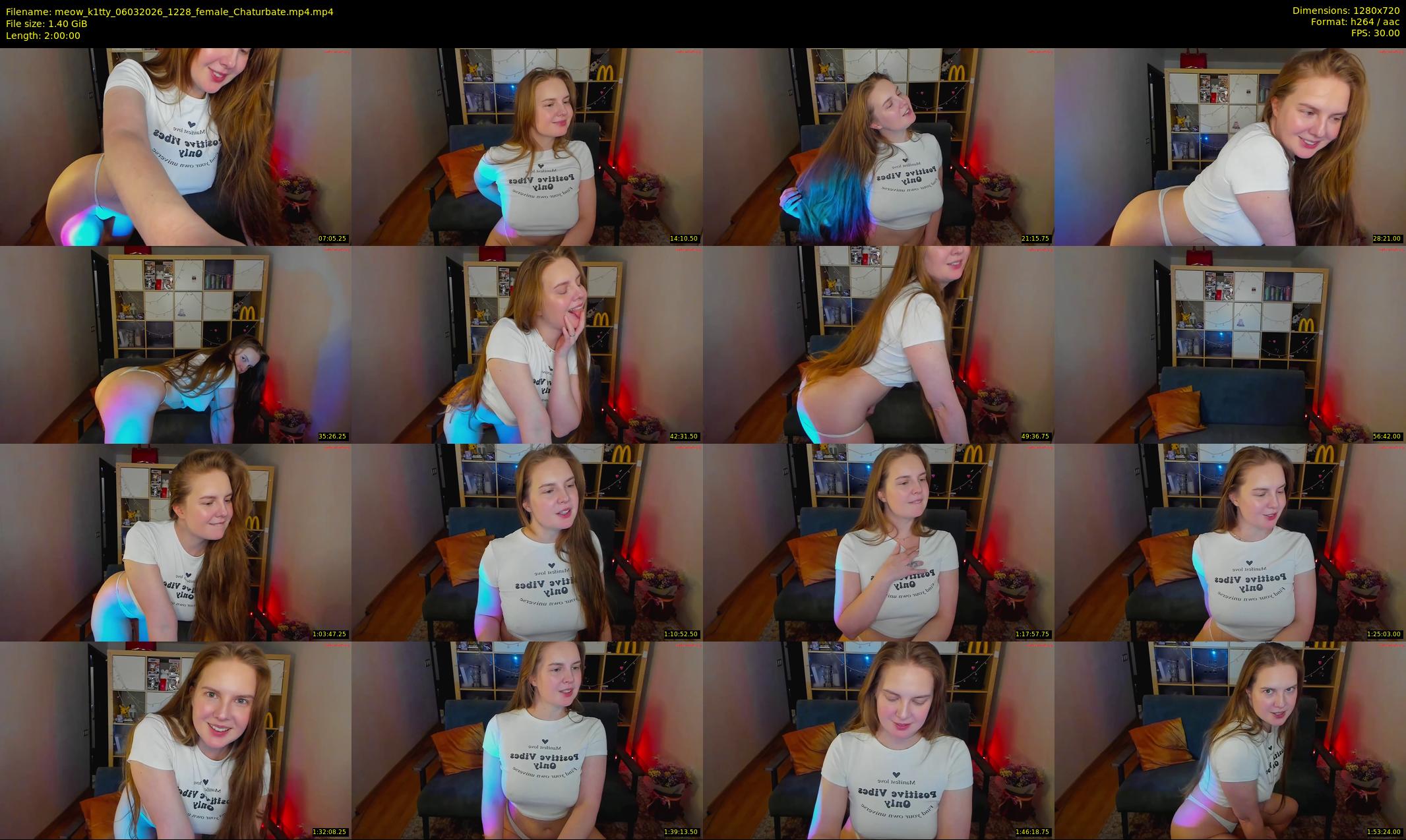 meow_k1tty — 120 minute Chaturbate female cam show recording, 720p, Mar 6, 2026