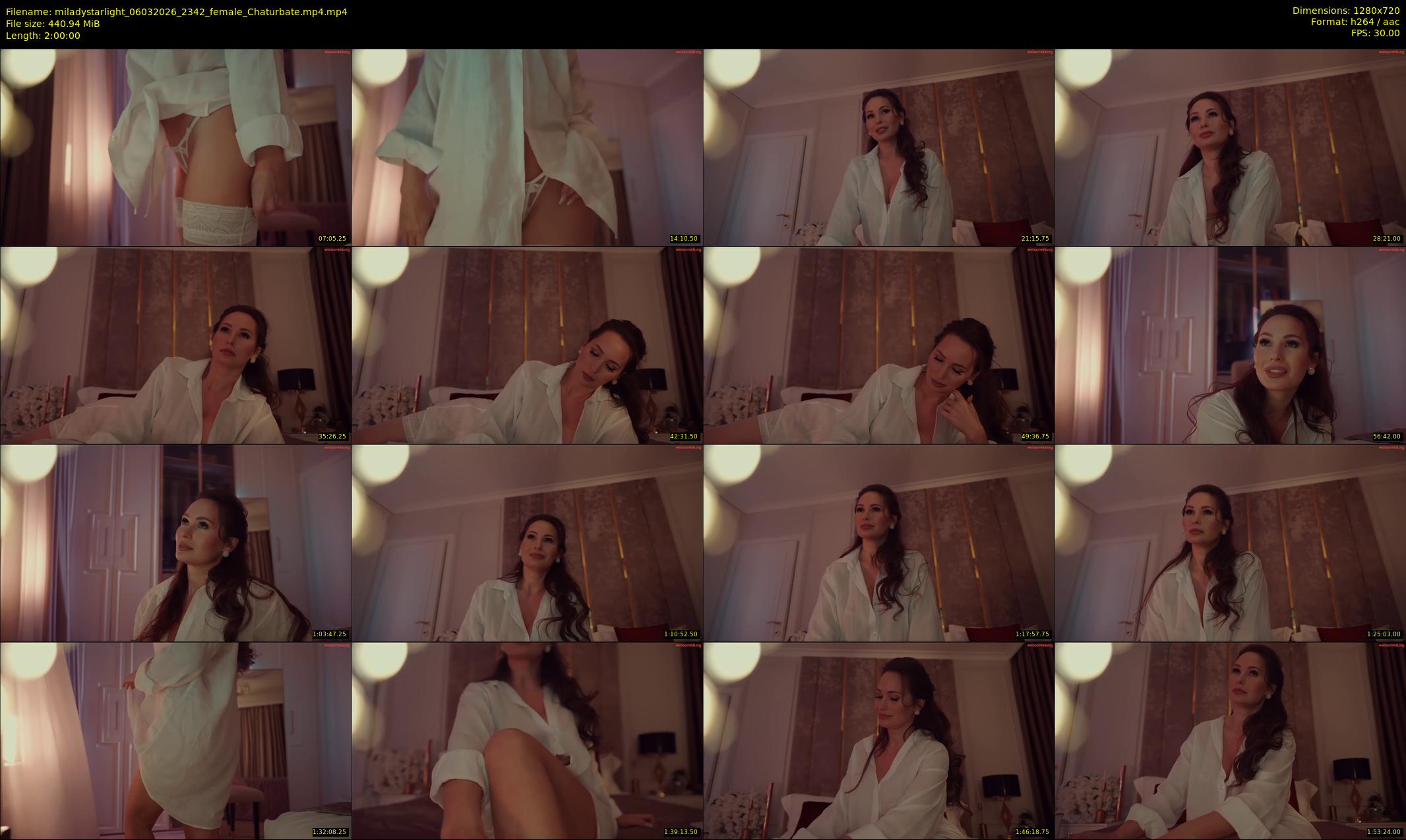 miladystarlight — 120 minute Chaturbate female cam show recording, 720p, Mar 6, 2026