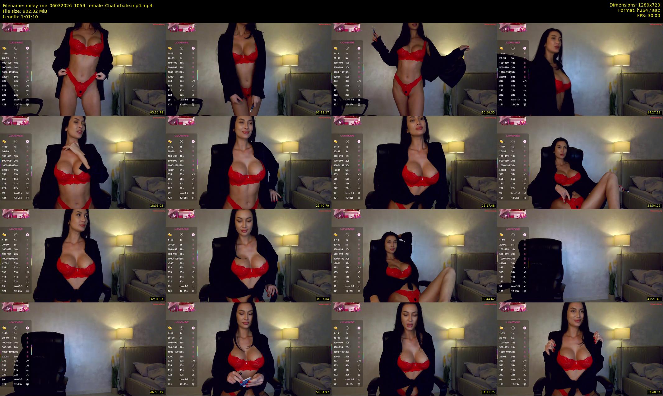 miley_me — 62 minute Chaturbate female cam show recording, 720p, Mar 6, 2026