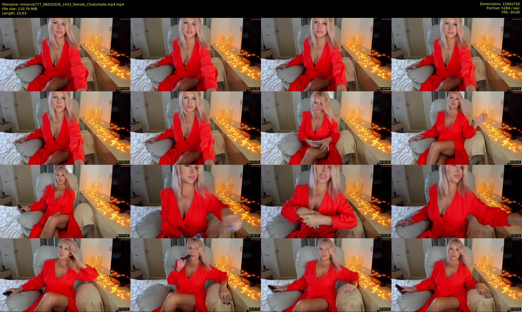 minerva777 — 11 minute Chaturbate female cam show recording, 720p, Mar 6, 2026