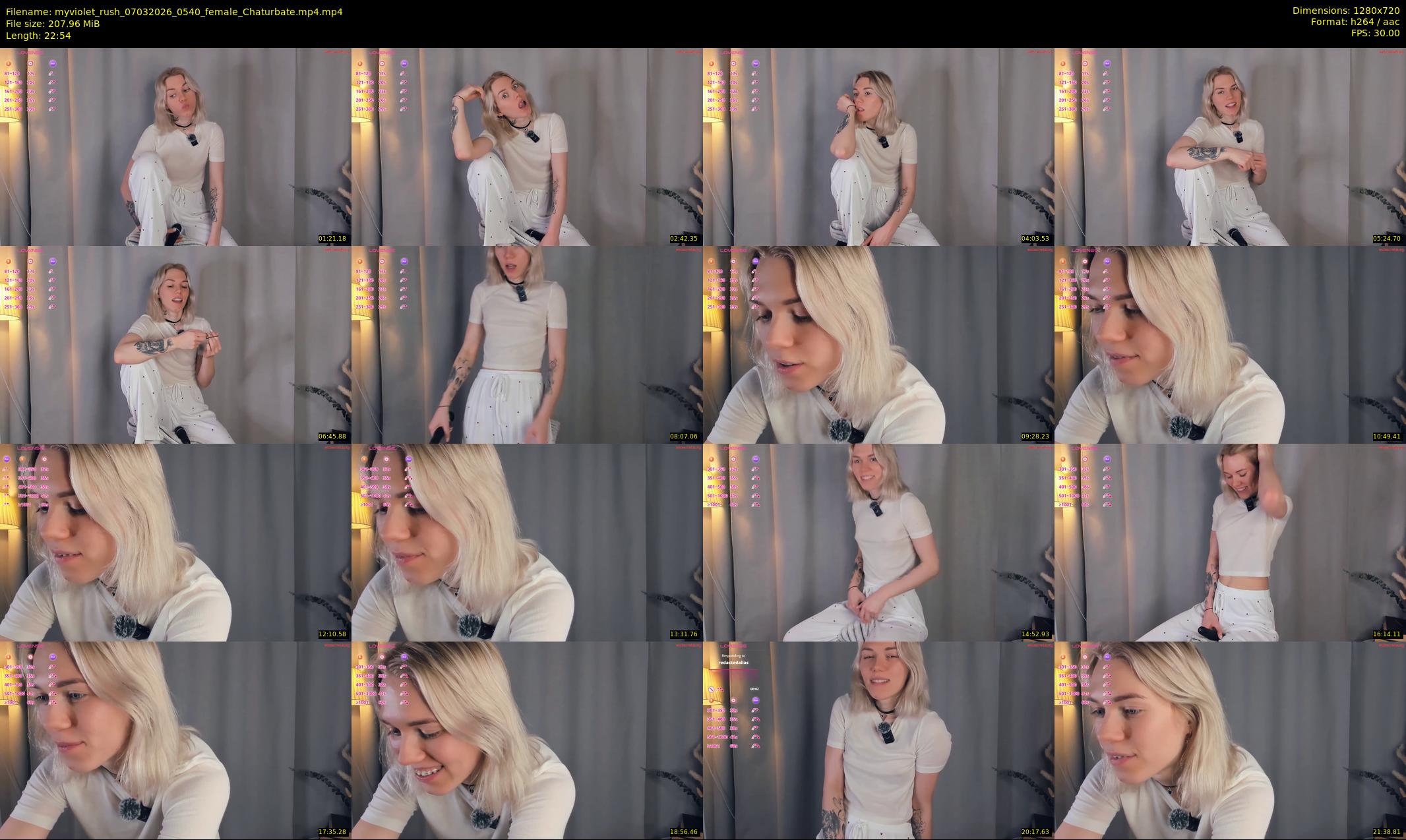 myviolet_rush — 23 minute Chaturbate female cam show recording, 720p, Mar 7, 2026