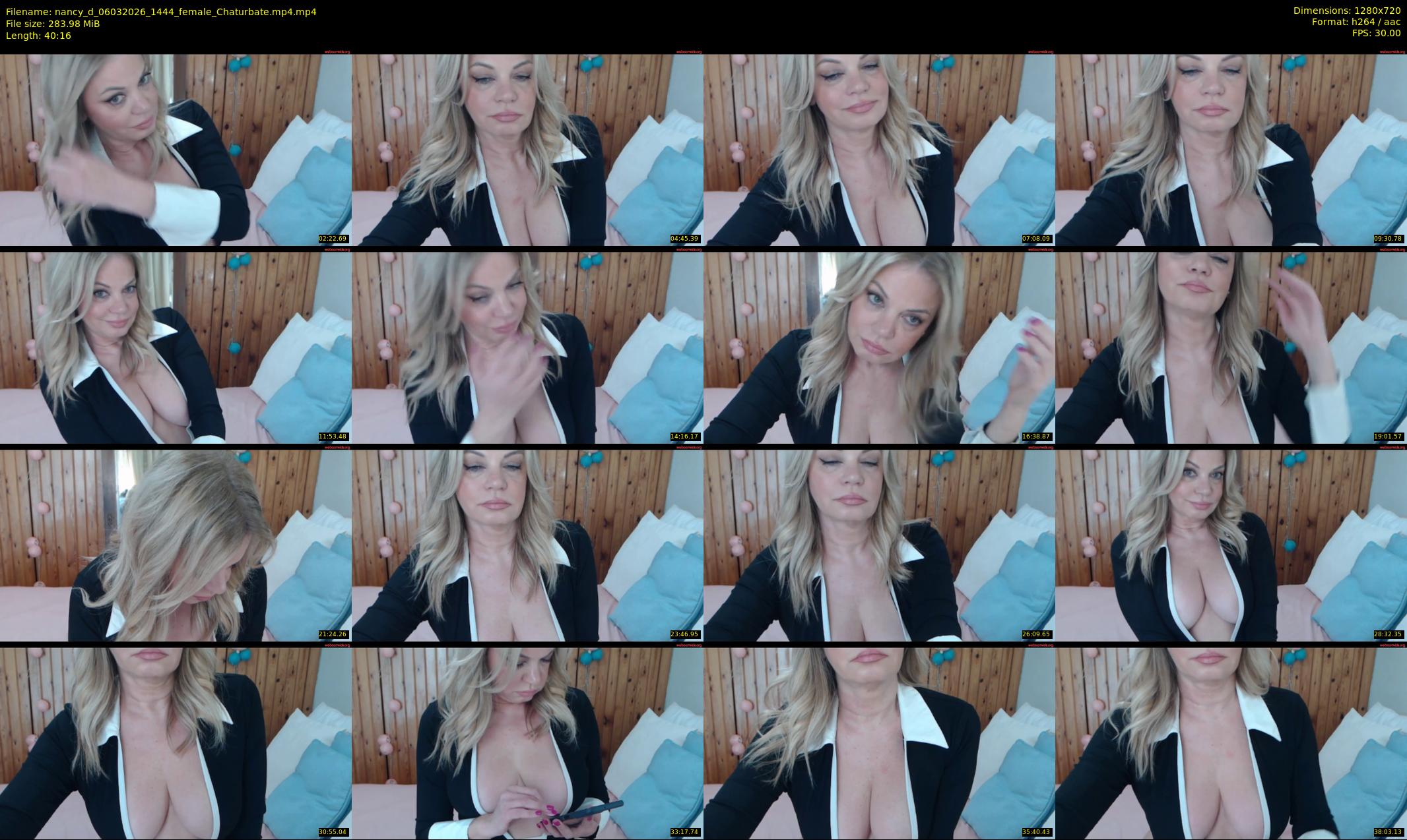 nancy_d — 41 minute Chaturbate female cam show recording, 720p, Mar 6, 2026