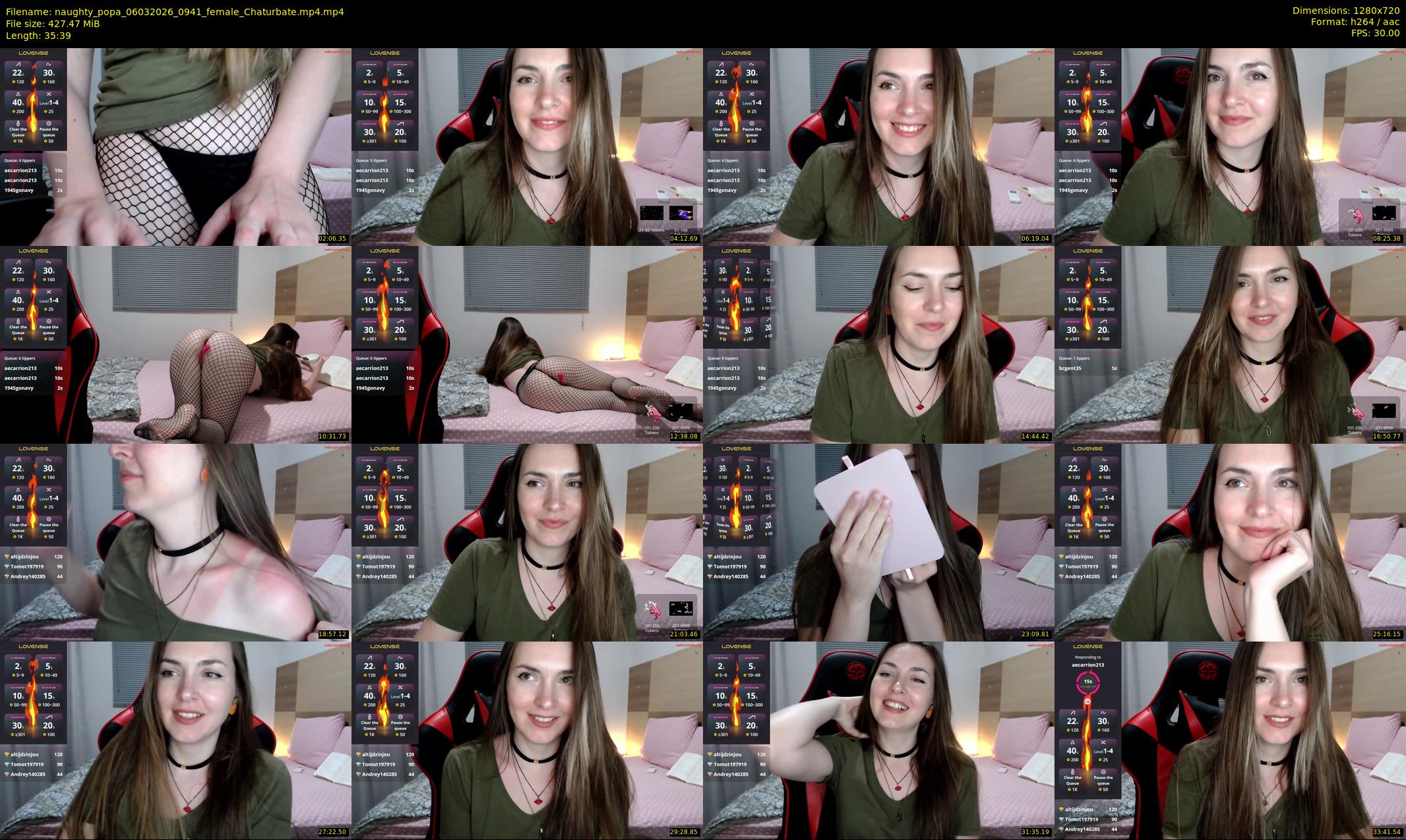 naughty_popa — 36 minute Chaturbate female cam show recording, 720p, Mar 6, 2026