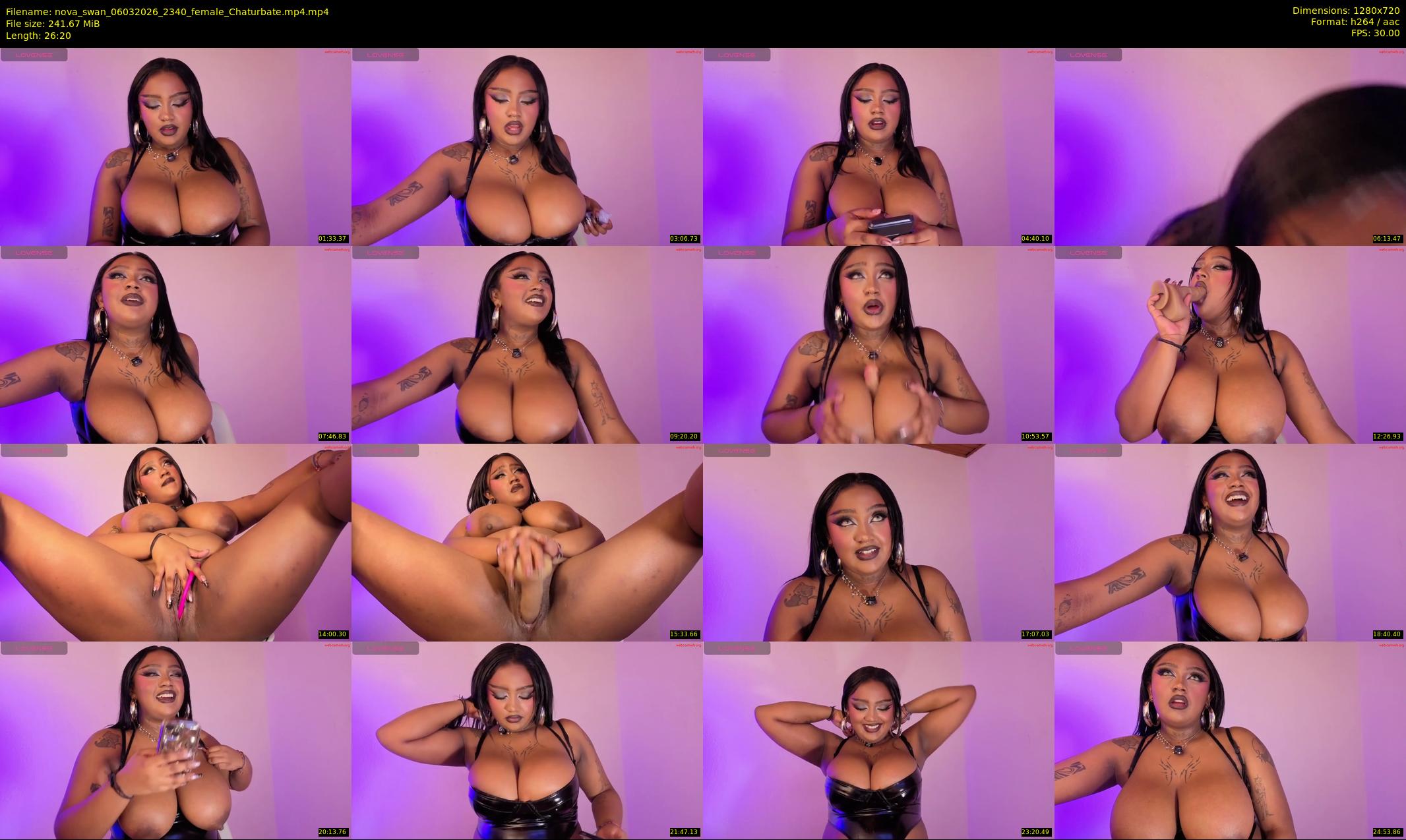 nova_swan — 27 minute Chaturbate female cam show recording, 720p, Mar 6, 2026