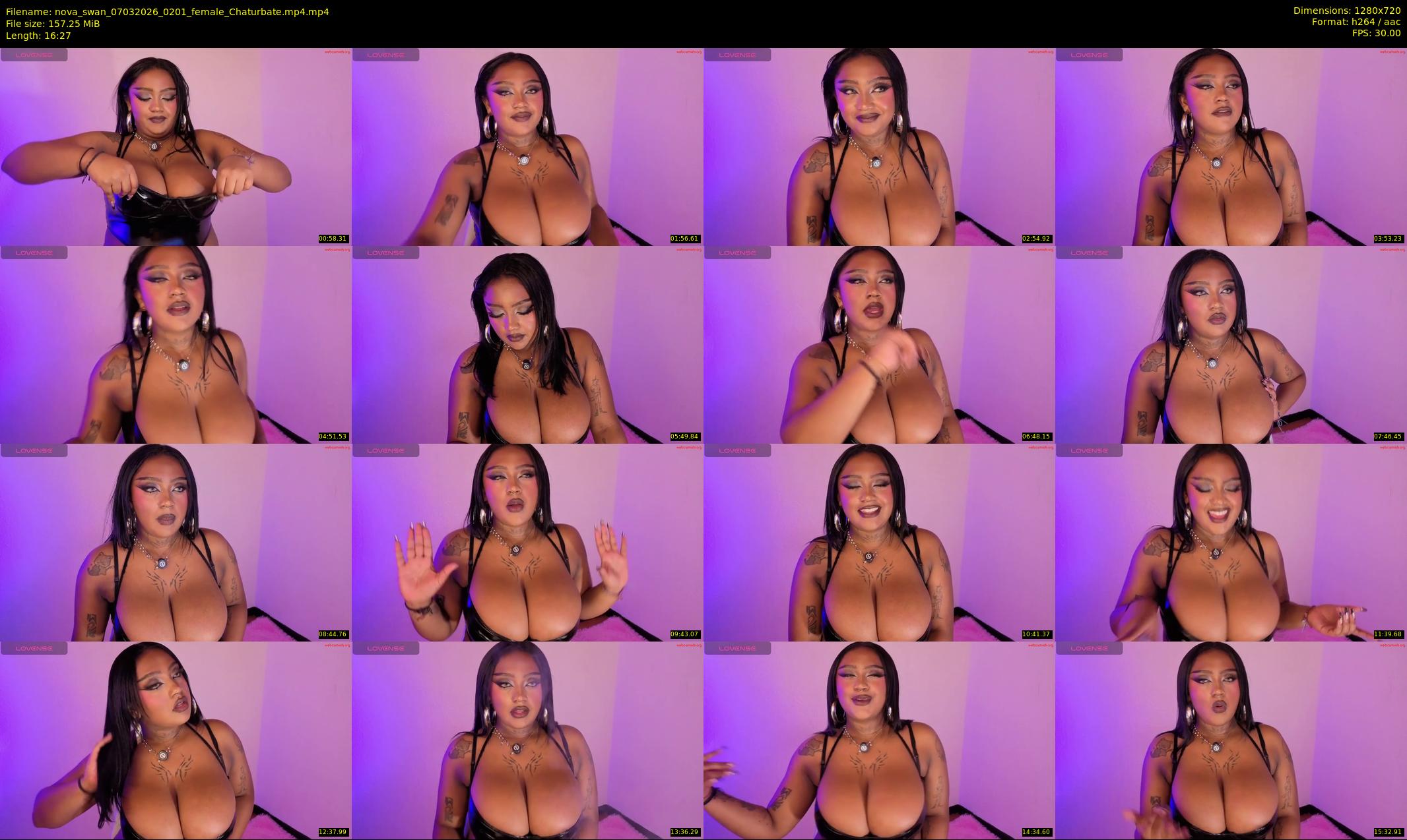 nova_swan — 17 minute Chaturbate female cam show recording, 720p, Mar 7, 2026