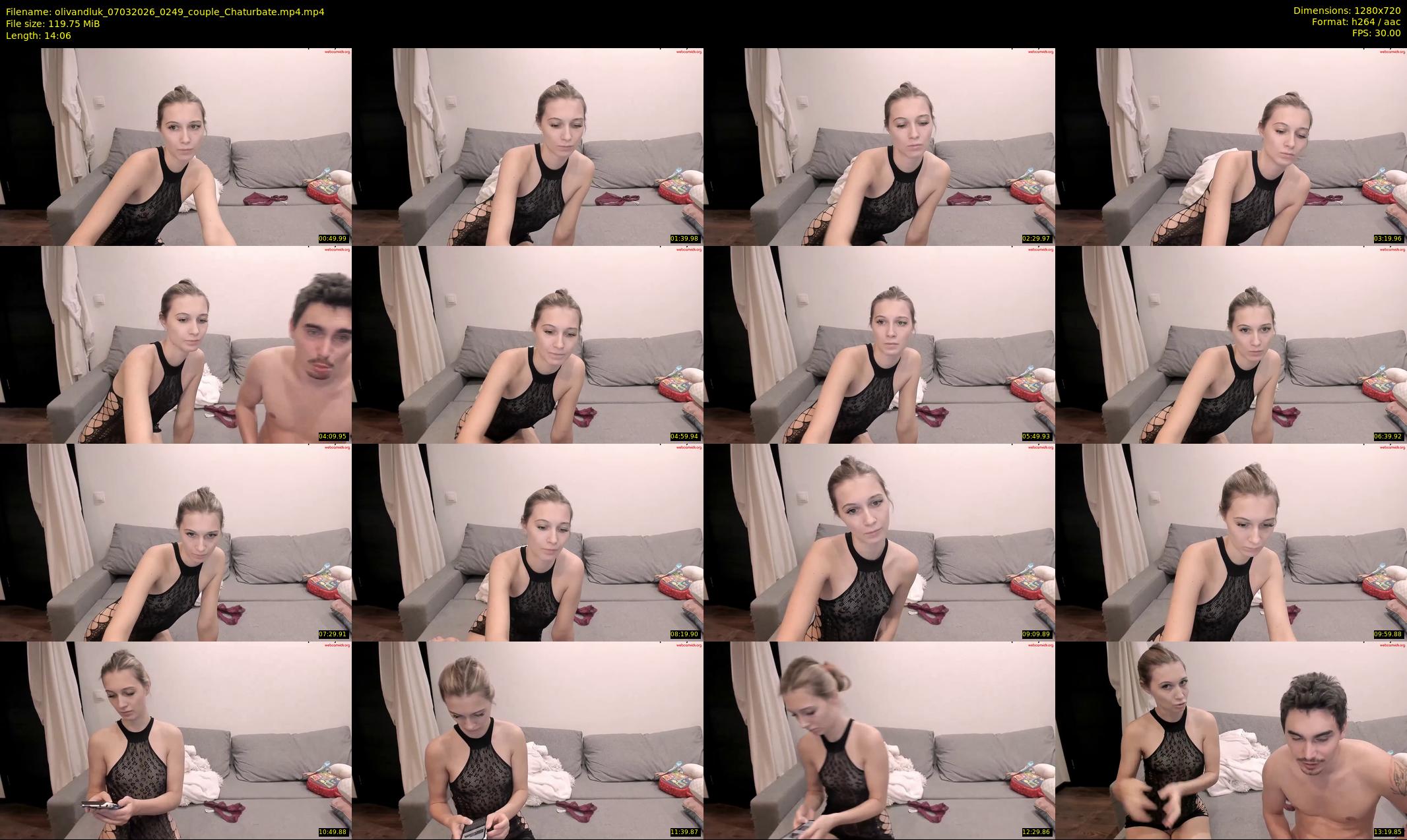 olivandluk — 15 minute Chaturbate couple cam show recording, 720p, Mar 7, 2026