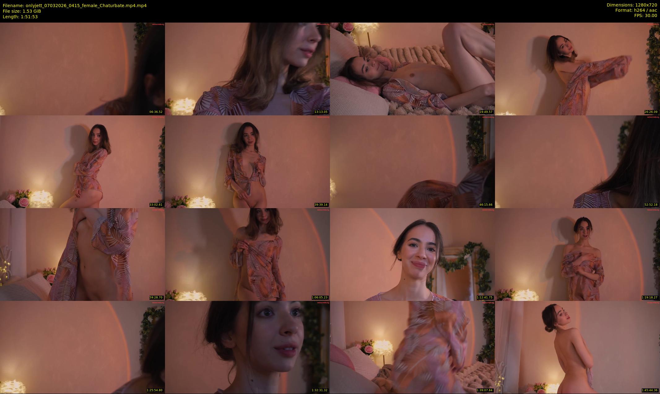 onlyjett — 112 minute Chaturbate female cam show recording, 720p, Mar 7, 2026